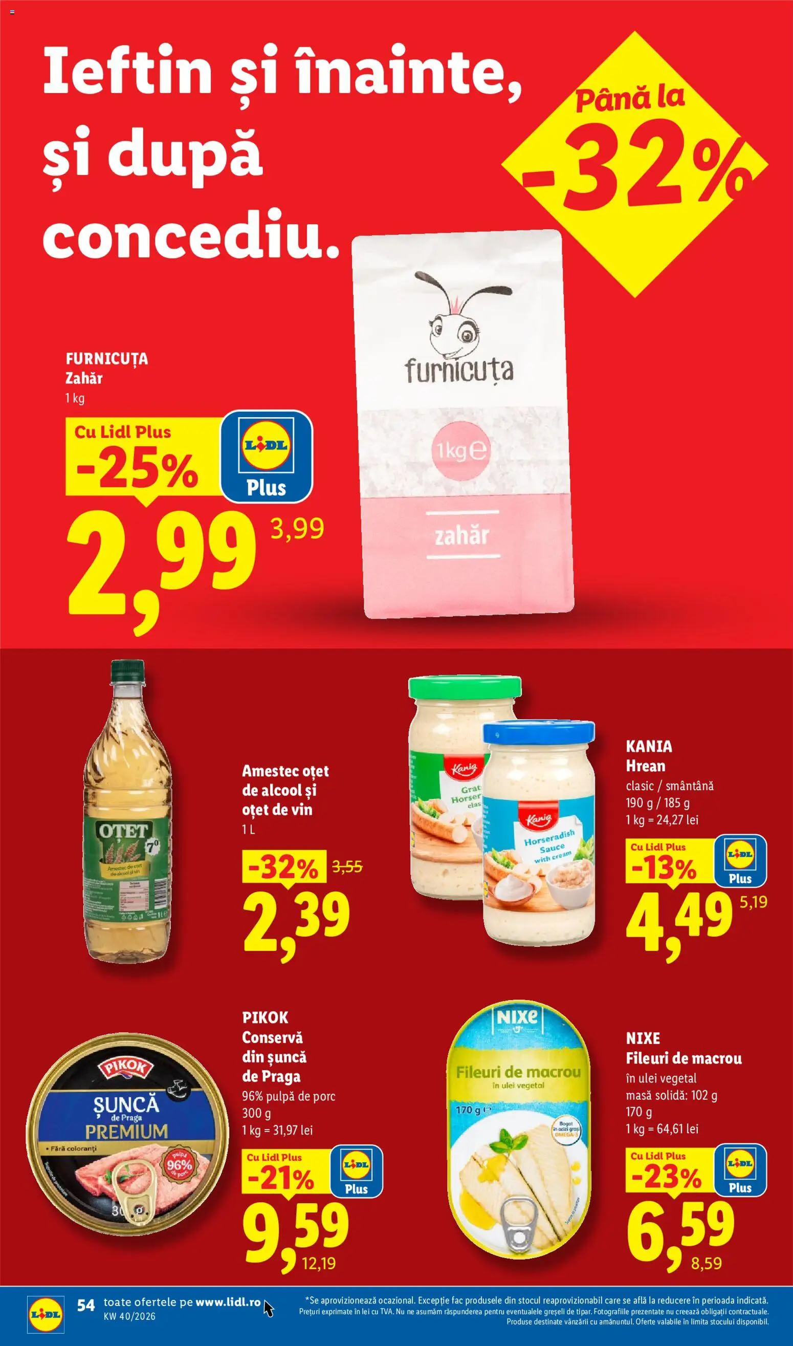 Noul catalog Lidl – valabil de la 28.09.2026 | Pagină: 54