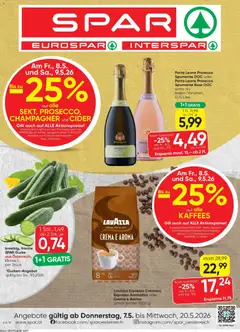 Spar - Flugblatt ab 07.05.2026 gültig