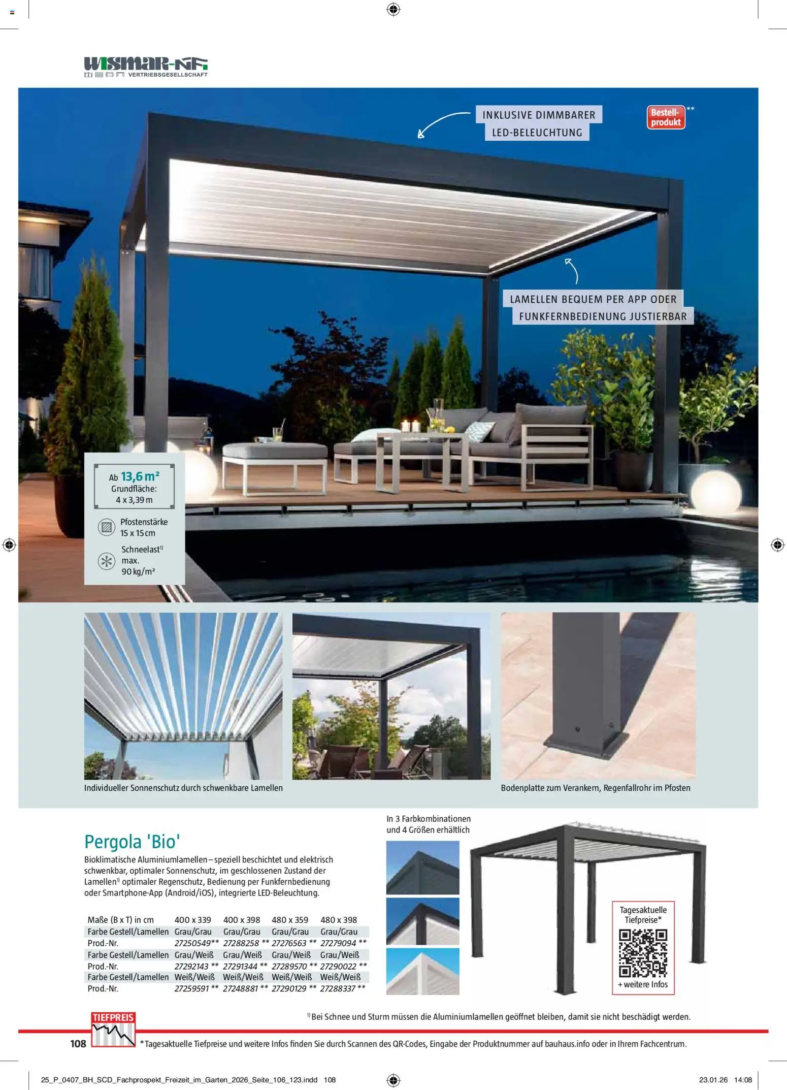 Bauhaus Freizeit im Garten – gültig ab 02.03.2026 | Seite: 108