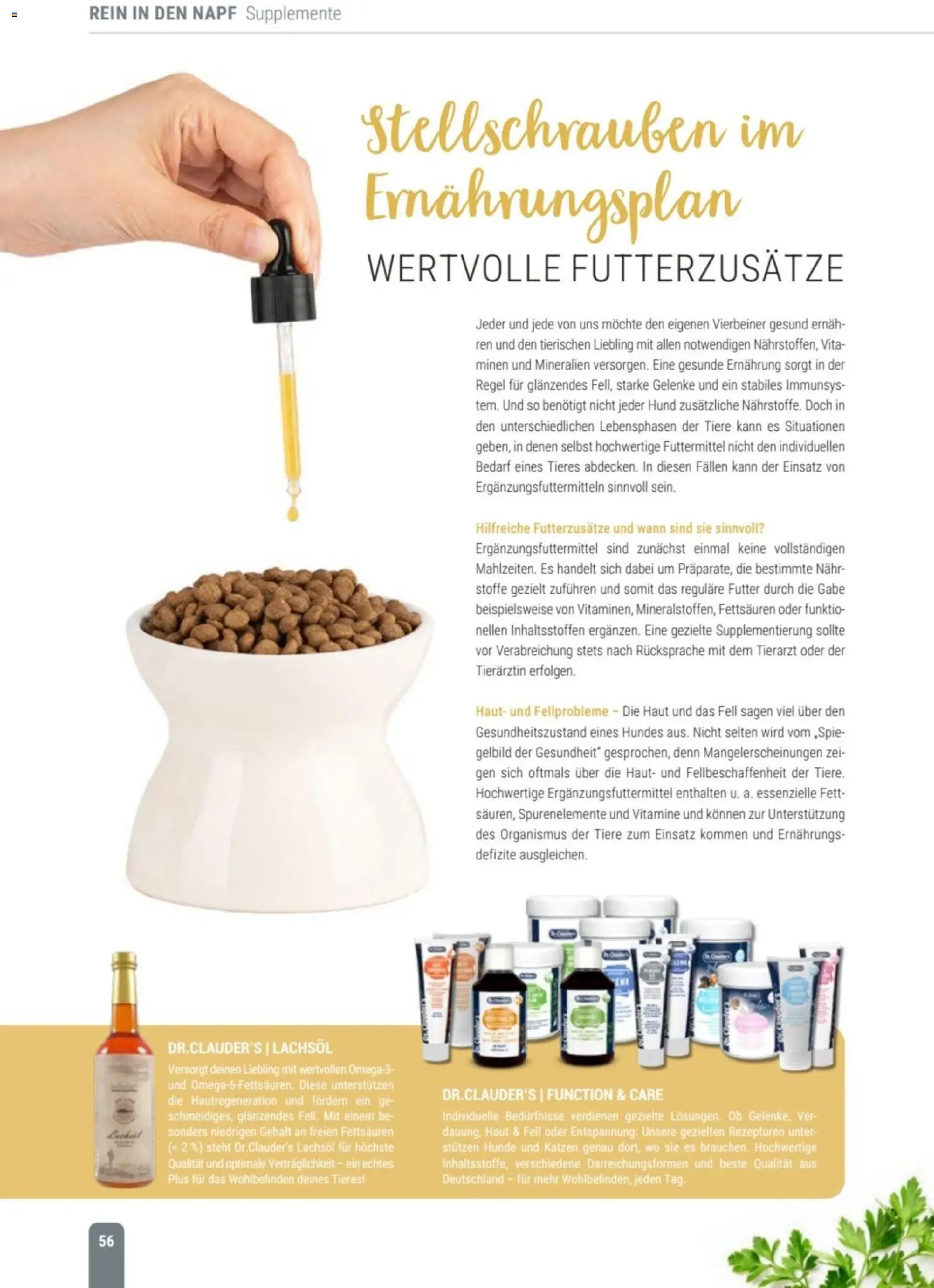 zookauf Themenkatalog Hund – gültig ab 18.05.2026 | Seite: 56