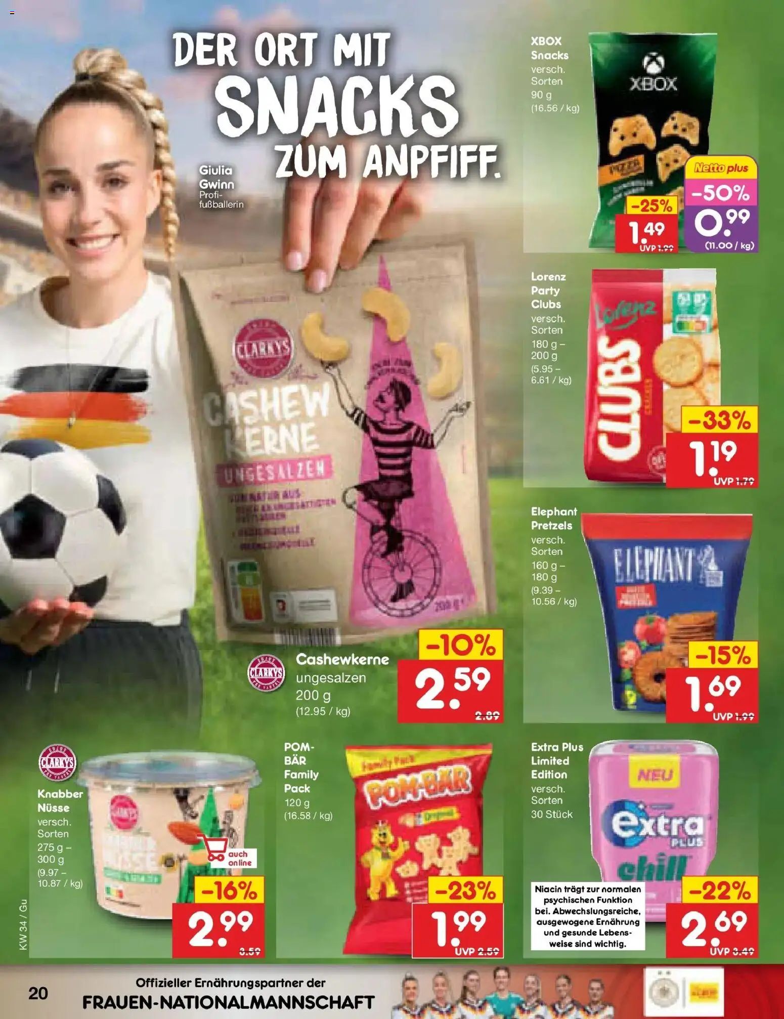 Netto Marken-Discount Prospekt Machern – gültig ab 17.08.2026 | Seite: 26 | Produkte: Xbox, Cashew, Nüsse