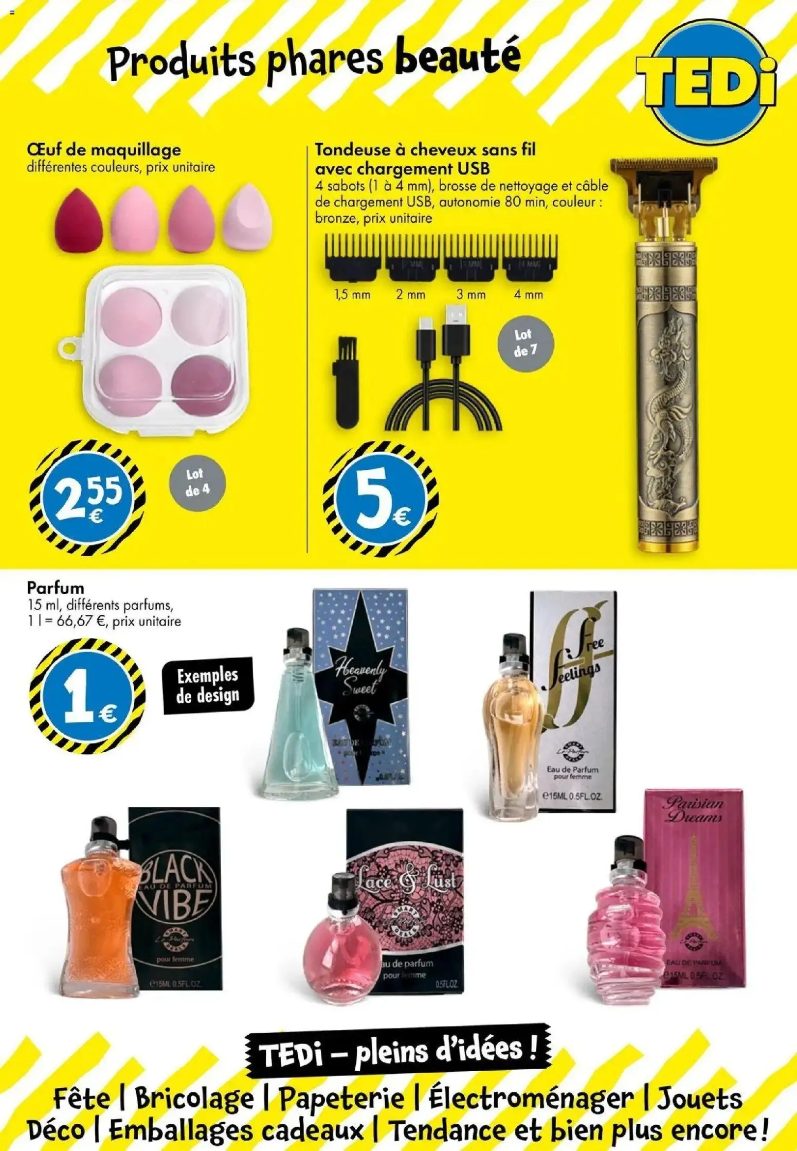 TEDi - TEDi folder tot 19.10.2026 vanaf 13/10/2026 | Pagina: 13 | Producten: Usb, Parfum, Tondeuse