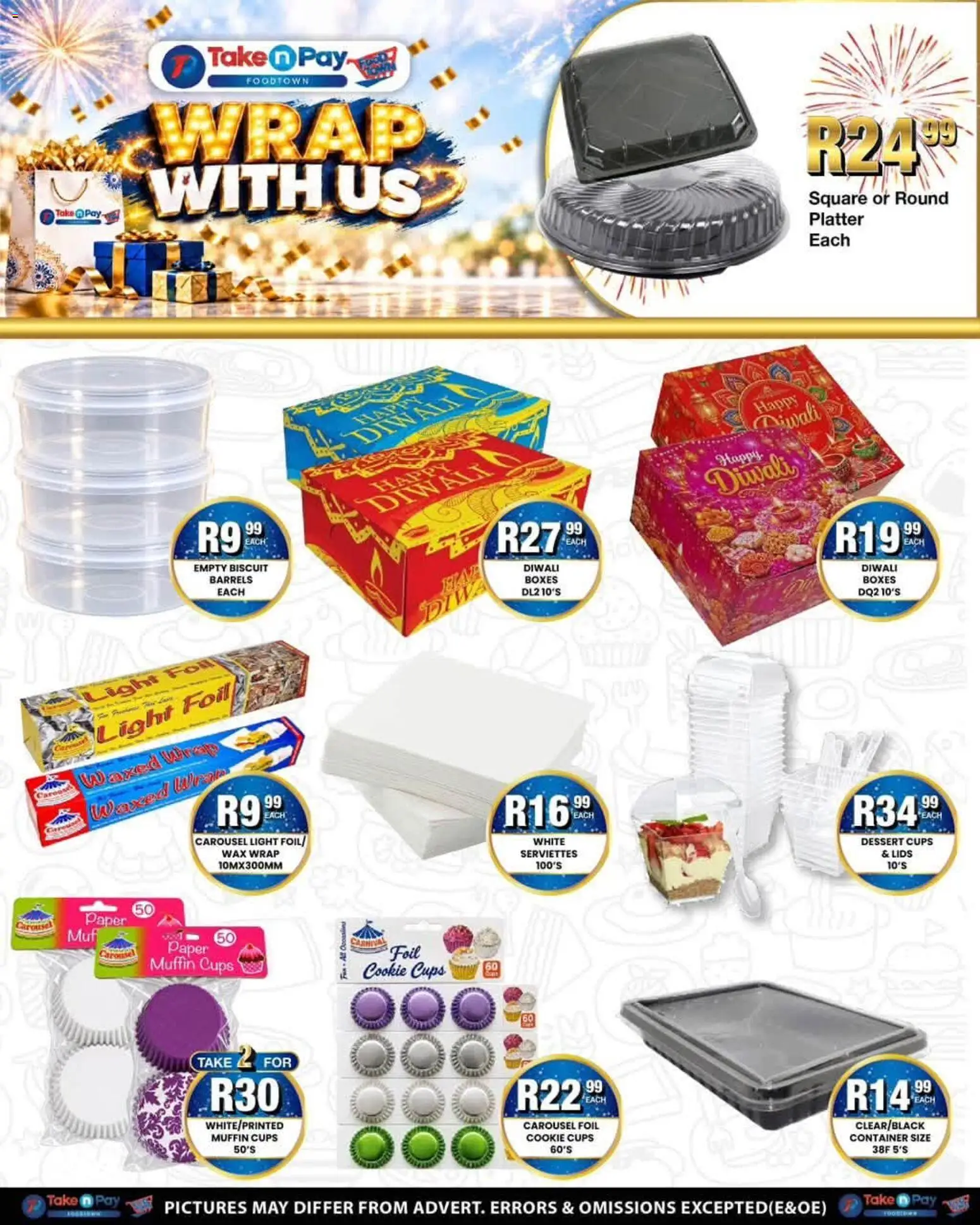 New Take n Pay catalogue – valid from 26/10/2026 | Page: 5 | Products: Platter, Lids, Wax, Light