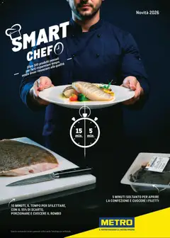 Anteprima del volantino Metro volantino Smart Chef valido a partire dal 14.05.2026