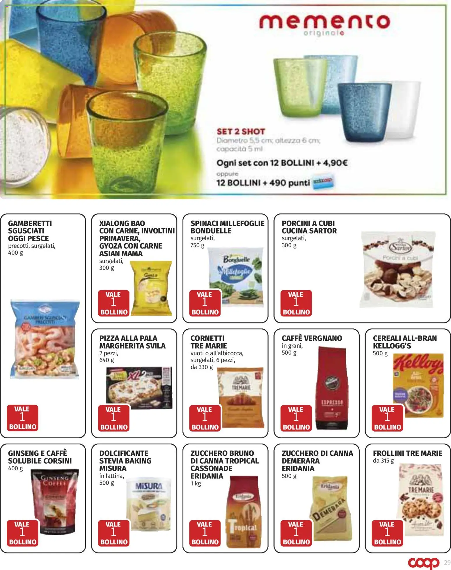 Volantino COOP del 02/07/2026 | Pagina: 29 | Prodotti: Stevia, Pizza, Zucchero, Spinaci