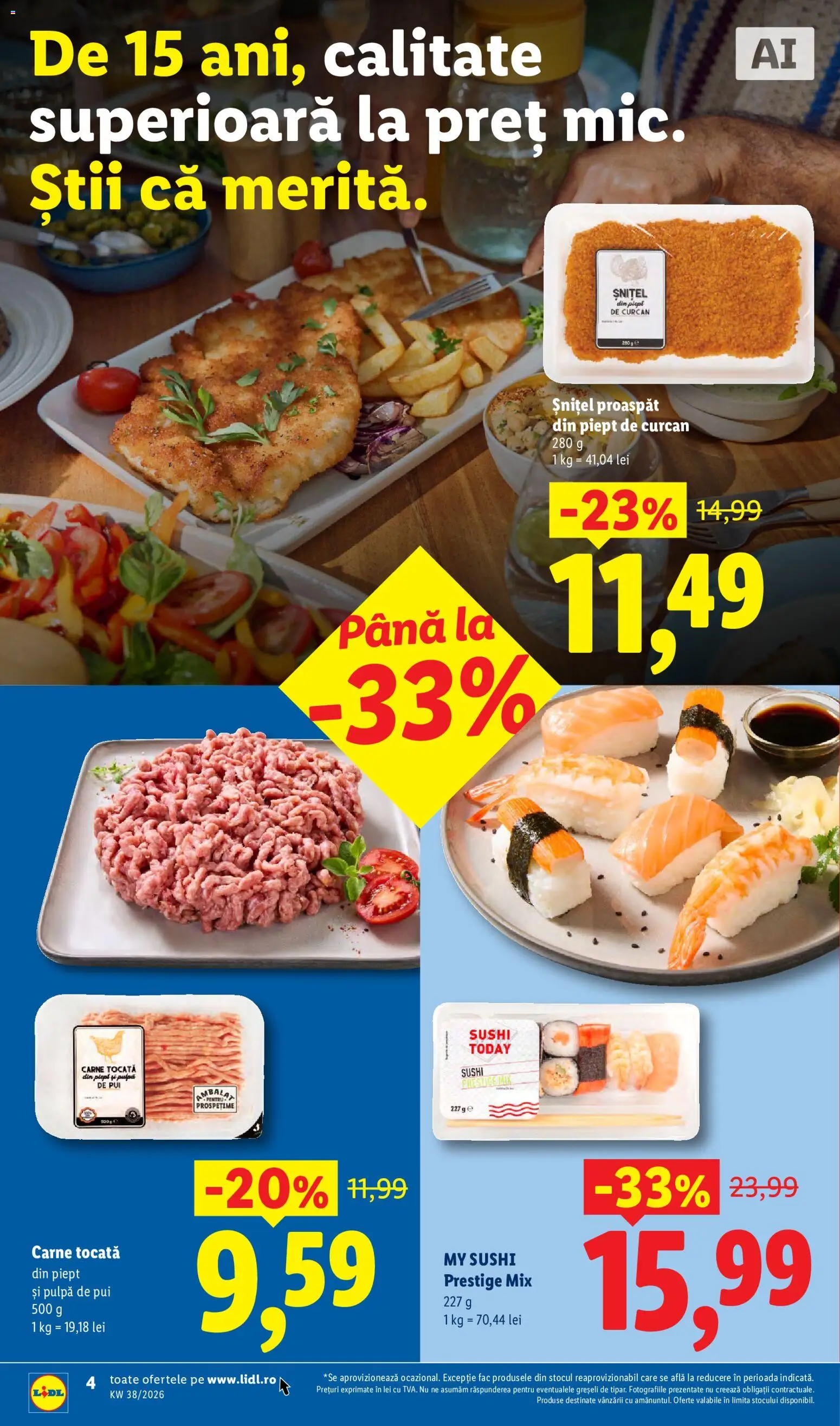Noul catalog Lidl – valabil de la 14.09.2026 | Pagină: 4