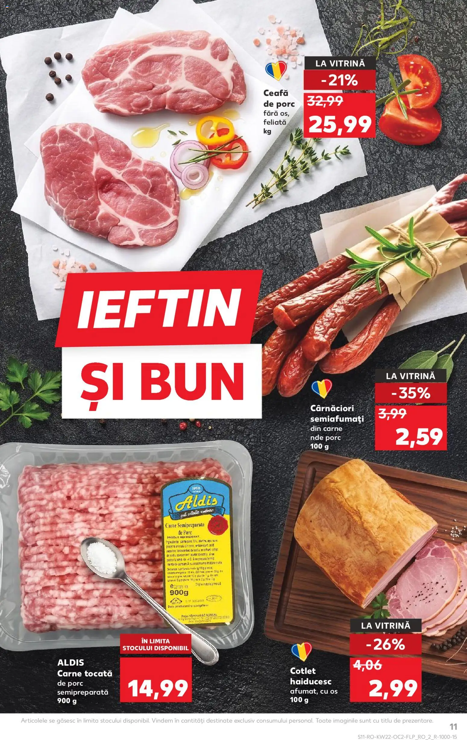 Noul catalog Kaufland – valabil de la 27.05.2026 | Pagină: 11 | Produse: Keçeli kalem, Lait de coco, Vitrină, Carne tocată