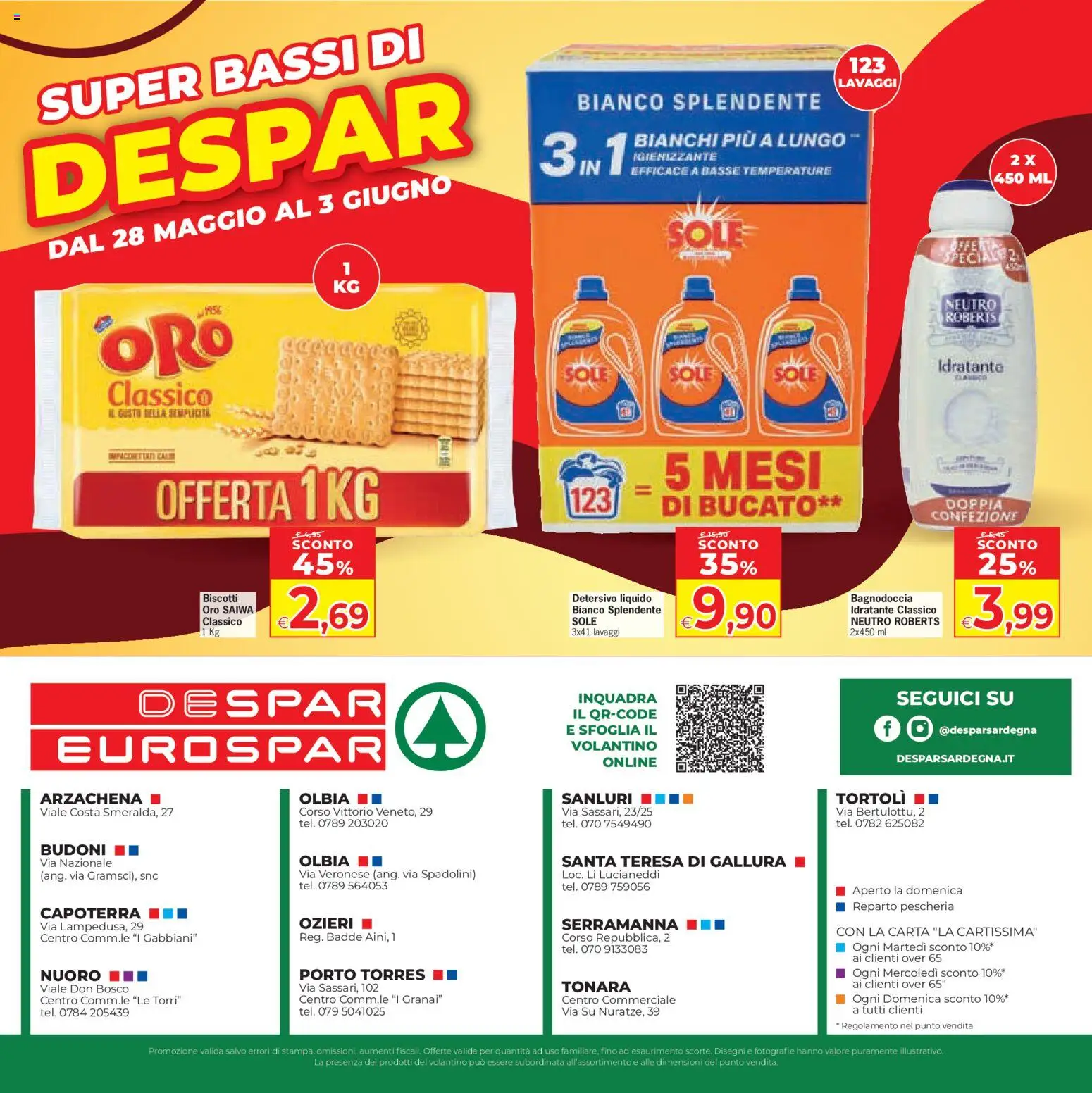Volantino Eurospar del 21.05.2026 | Pagina: 20 | Prodotti: Biscotti