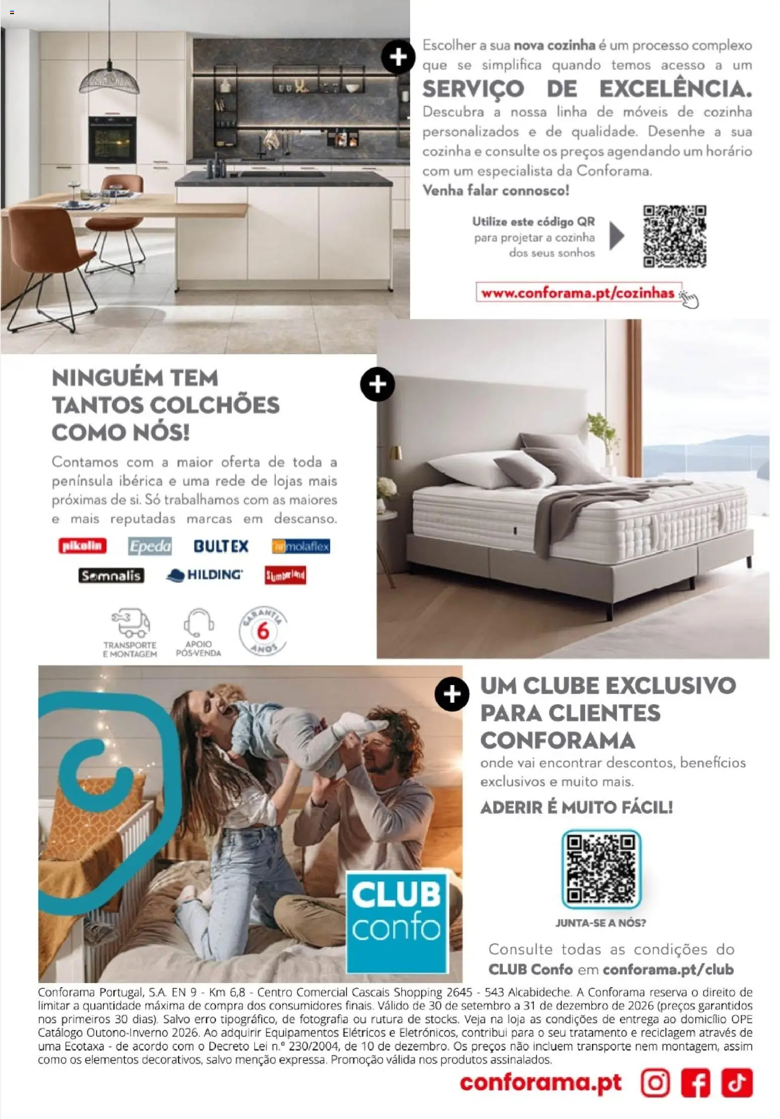 Conforama Outono Trend │ válido de 30/09/2026 | Página: 36 | Produtos: Colchões