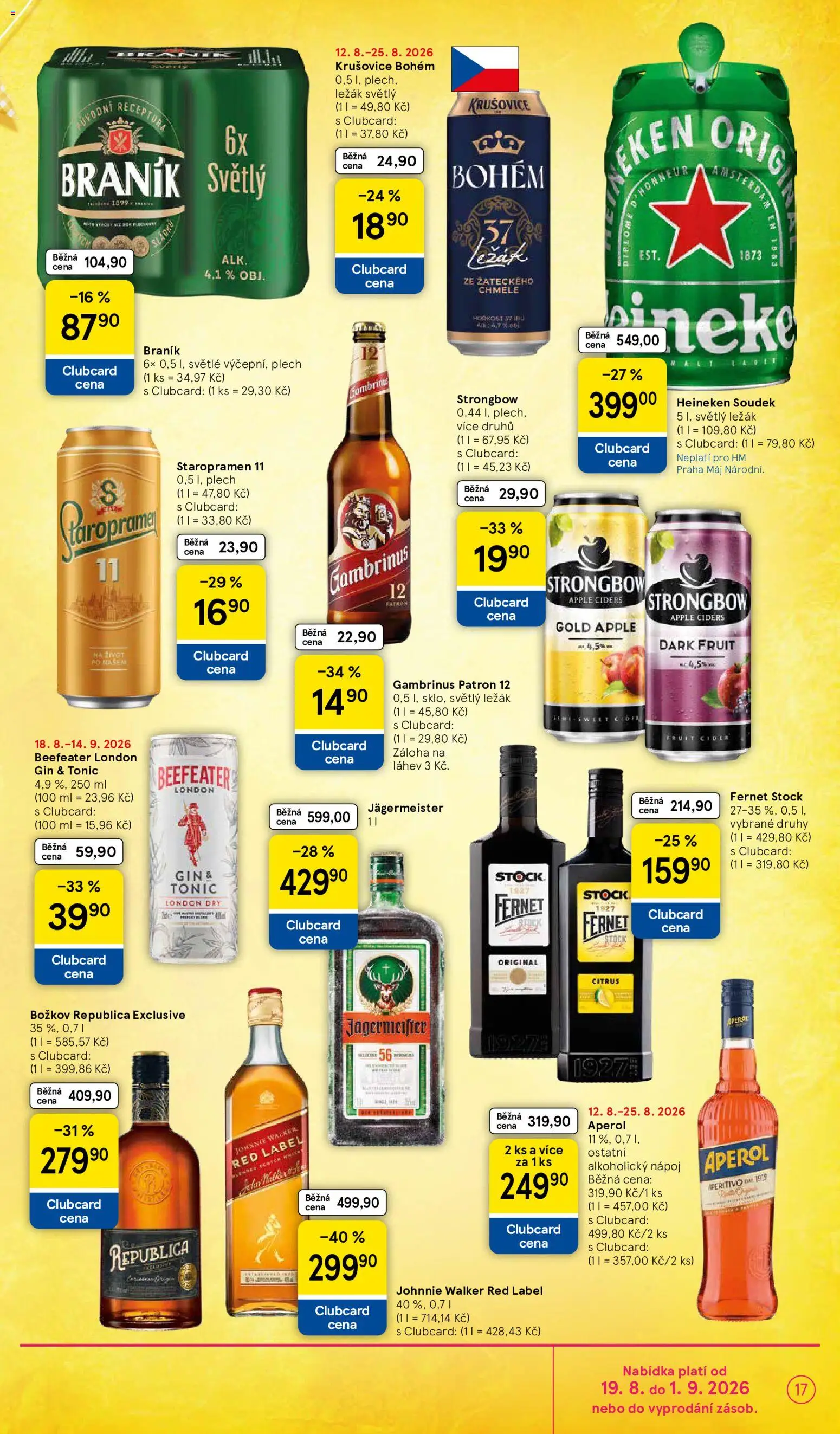 Tesco leták - Hypermarket od 19.08.2026 | Strana: 17