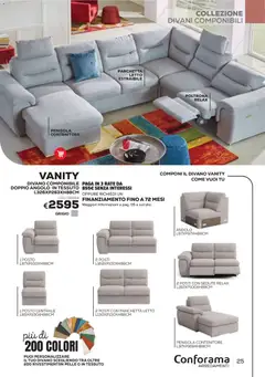 Anteprima del volantino Conforama volantino Arredo valido a partire dal 22/06/2026 | Pagina: 25