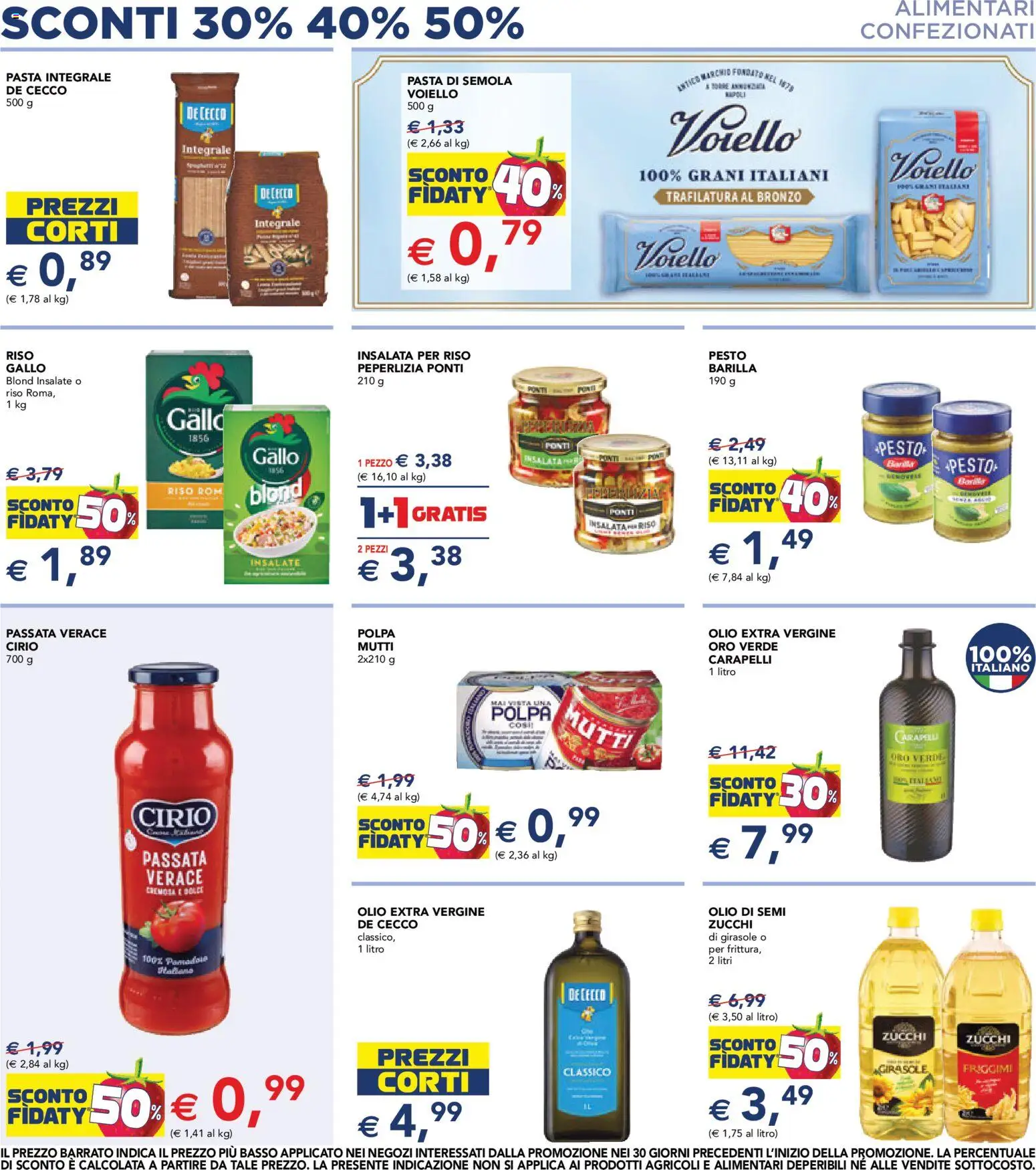 Volantino Esselunga S del 18.06.2026 | Pagina: 5 | Prodotti: Riso, Insalata, Pasta, Mutti
