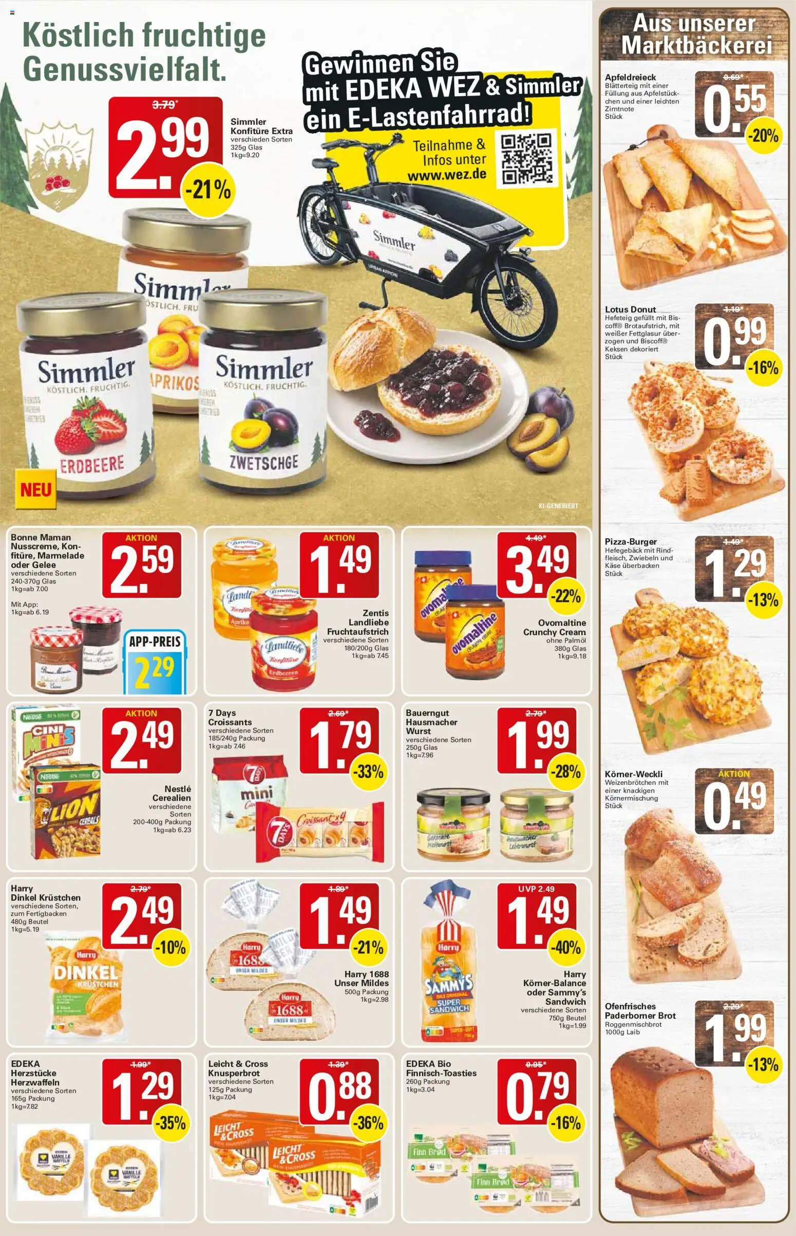 WEZ Prospekt – gültig ab 28.09.2026 | Seite: 7 | Produkte: Ovomaltine, Zwiebeln, Bauerngut, Bonne maman