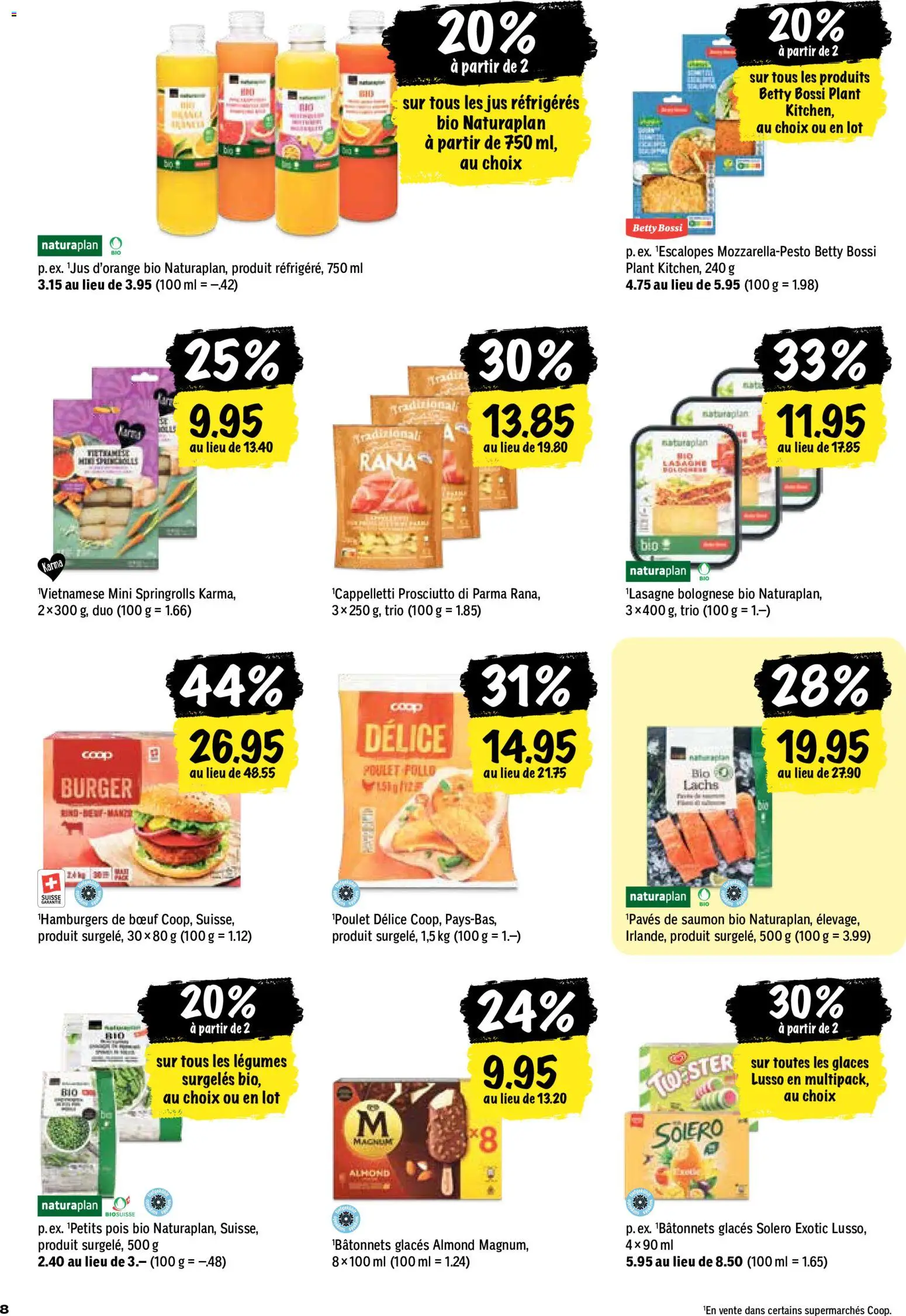 Coop aktionen FR – gültig ab 03.09.2026 | Seite: 8