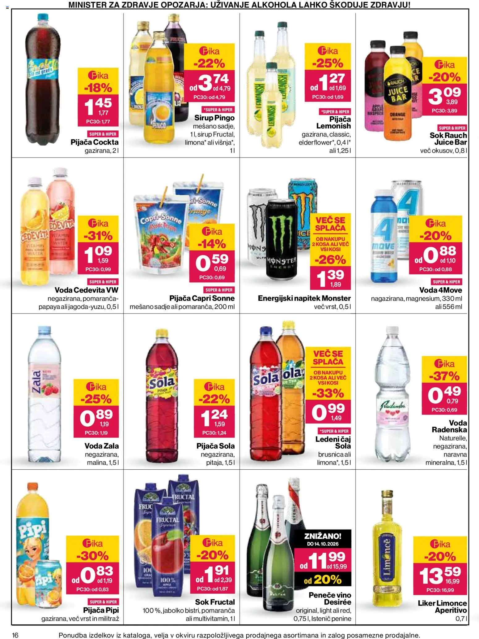Novi Mercator katalog ponudbe – veljaven od 23.07.2026 | Stran: 16