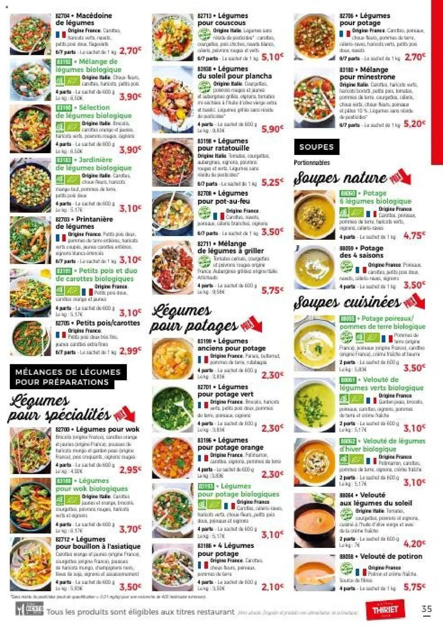 {H1} | Page: 41 | Produits: Orange, Couscous, Pois, Pommes