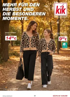 Kik - Food GmbH (DE) - KiK-2026-OP09-DE high ab 11.09.2026 gültig