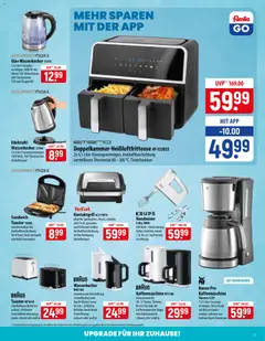 Famila Prospekt ab 22.06.2026 gültig | Seite: 21 | Produkte: Krups, Kaffeemaschine, Handmixer, Wasser