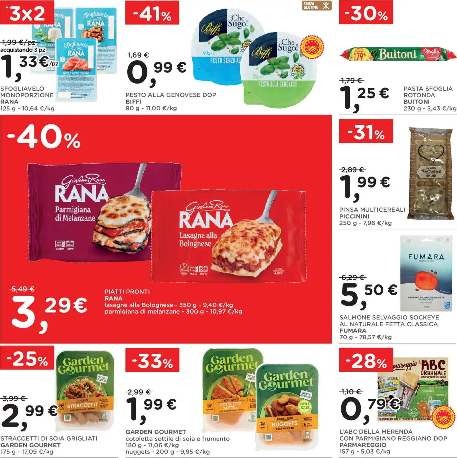 Volantino Poli del 16/09/2026 | Pagina: 15 | Prodotti: Nuggets, Pesto, Sugo, Lasagne