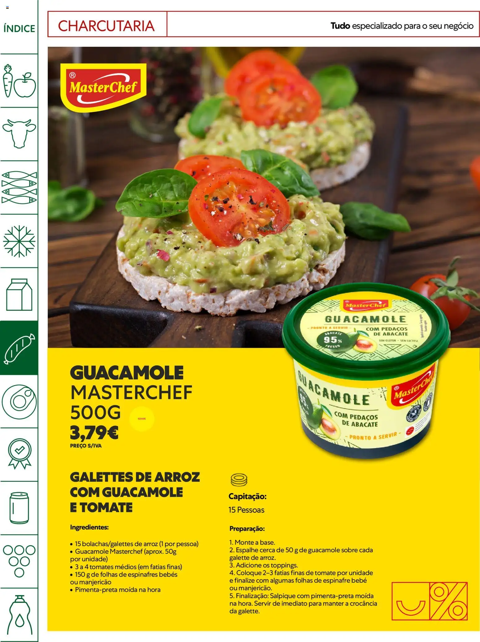 Recheio Horeca │ válido de 30/06/2026 | Página: 12 | Produtos: Abacate, Tomates, Arroz, Tomate