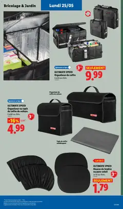 LIDL - Prévisualisation de ULTIMATE SPEED Organiseur ou tapis de coffre de voiture, L'unité au choix. valide à partir de 21.05.2026 | Page: 53 | Produits: Tapis