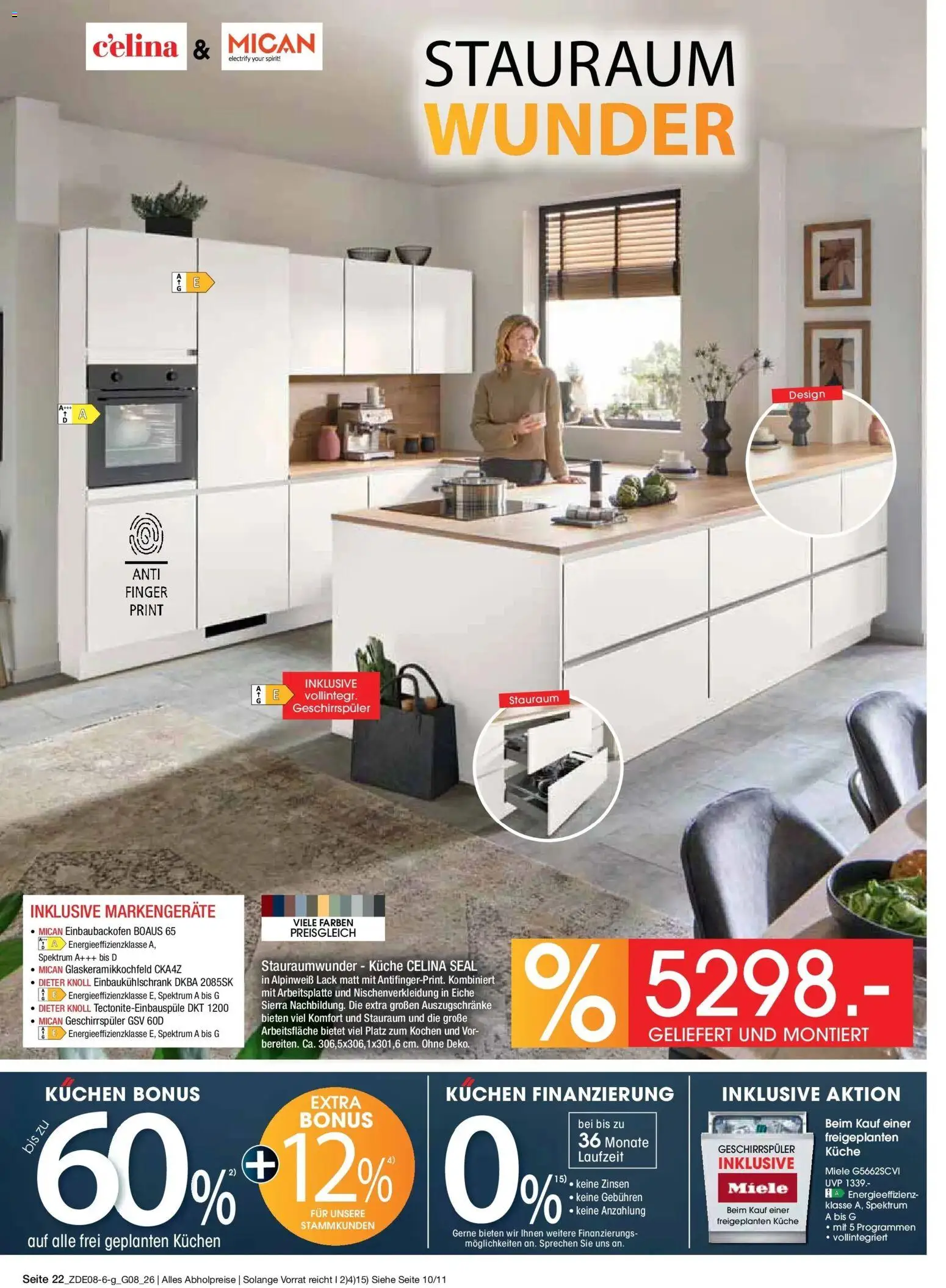 Zurbrüggen - Zurbrüggen: Bonus Sonder-Tage – gültig ab 31.07.2026 | Seite: 50 | Produkte: Miele, Geschirrspüler, Küche, Kuchen