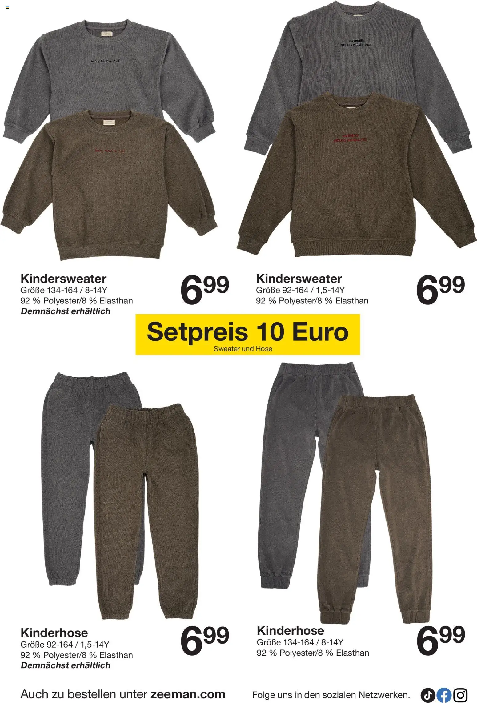 Zeeman Prospekt – gültig ab 26.09.2026 | Seite: 8 | Produkte: Hose