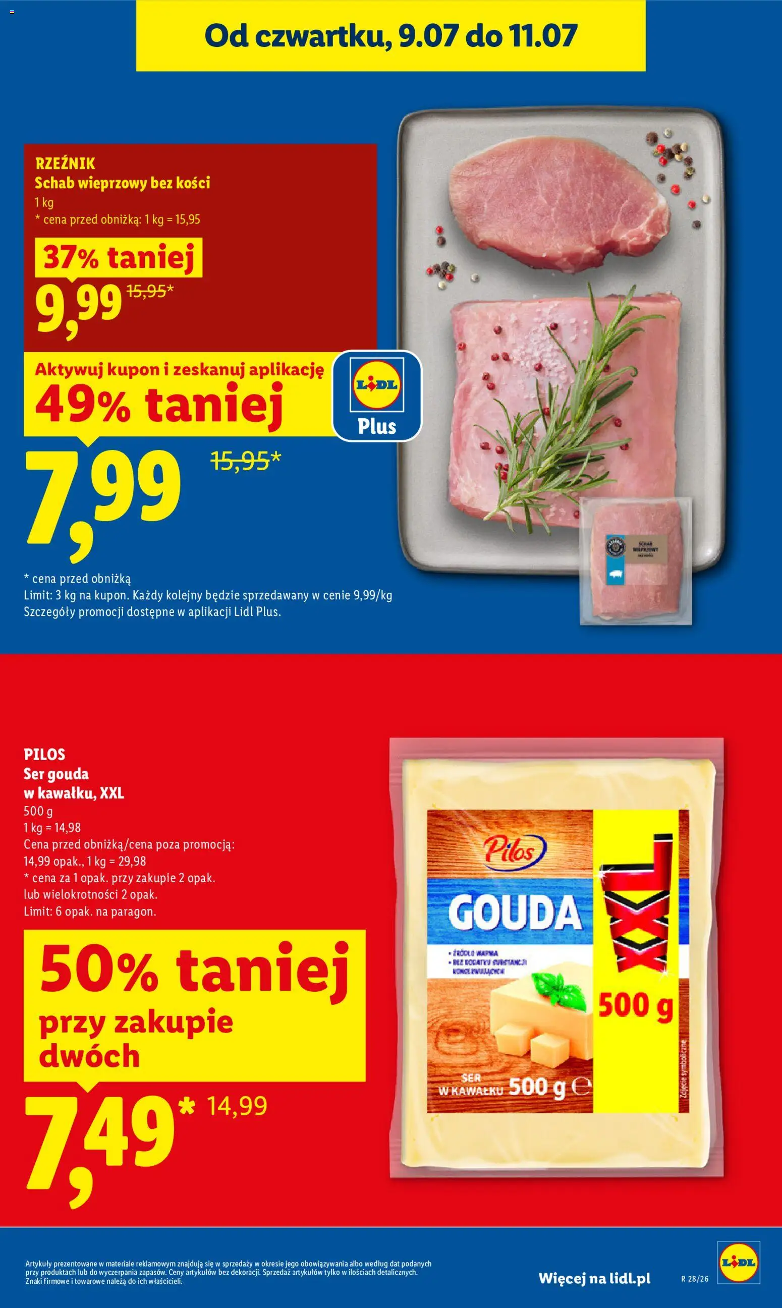 Lidl Polsko leták od 09.07.2026 | Strana: 7 | Produkty: Gouda