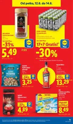 Aperol Bitter, Bitter aperitif, 0.7 l, 11% vol. - Pregled kataloga iz trgovine Lidl, vrijedi od 08.06.2026 | Stranica: 75