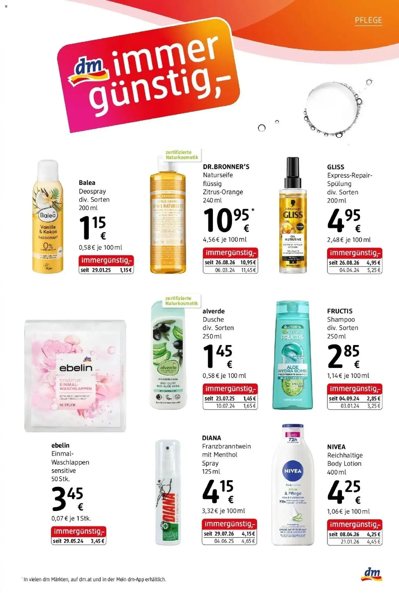 dm drogerie markt Flugblatt  / 2026 von 10.09.2026 - Aktuelle Angebote | Seite: 11 | Produkte: Vanille, Dusche, Shampoo, Deodorant