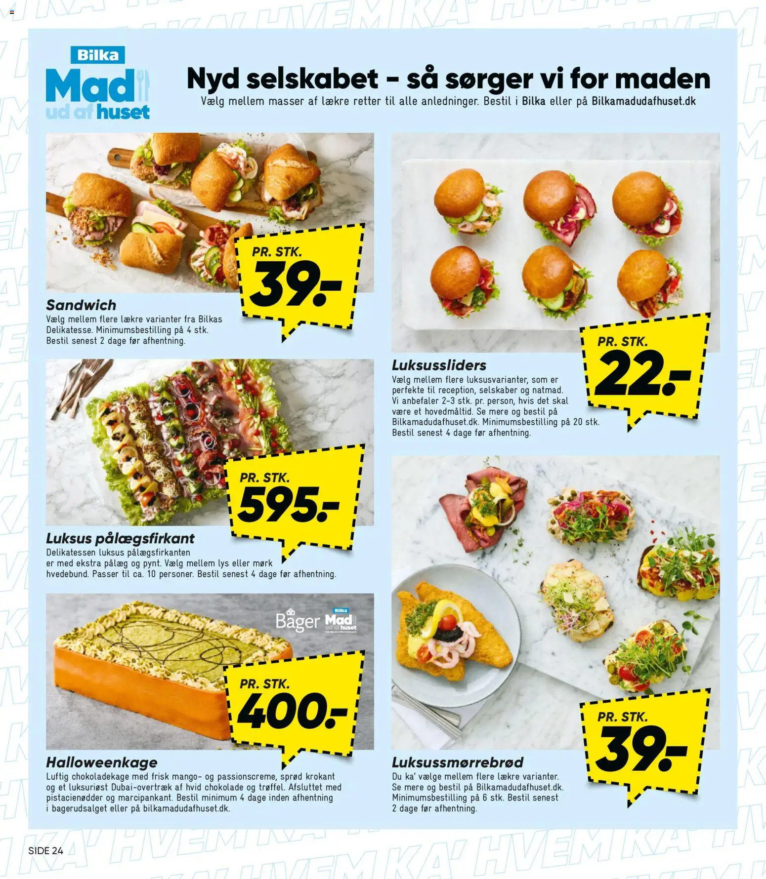 Bilka tilbudsavis – gyldig fra 25/09/2026 | Side: 30 | Produkter: Chokolade, Chokoladekage, Pålæg, Søm