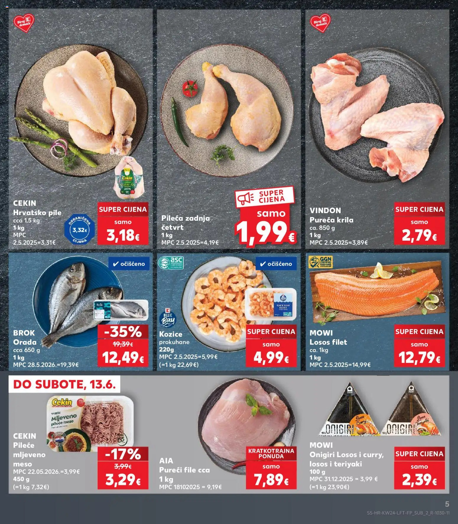 Kaufland HR akciós ujság - amely érvényes a következő dátumtól: 10.06.2026 | Oldal: 5