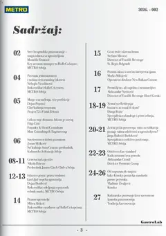 Metro katalog Gastro Lab br. 2 - pregled Metro kataloga - važi od 05.06.2026 | Strana: 3 | Proizvode: Kuhinja