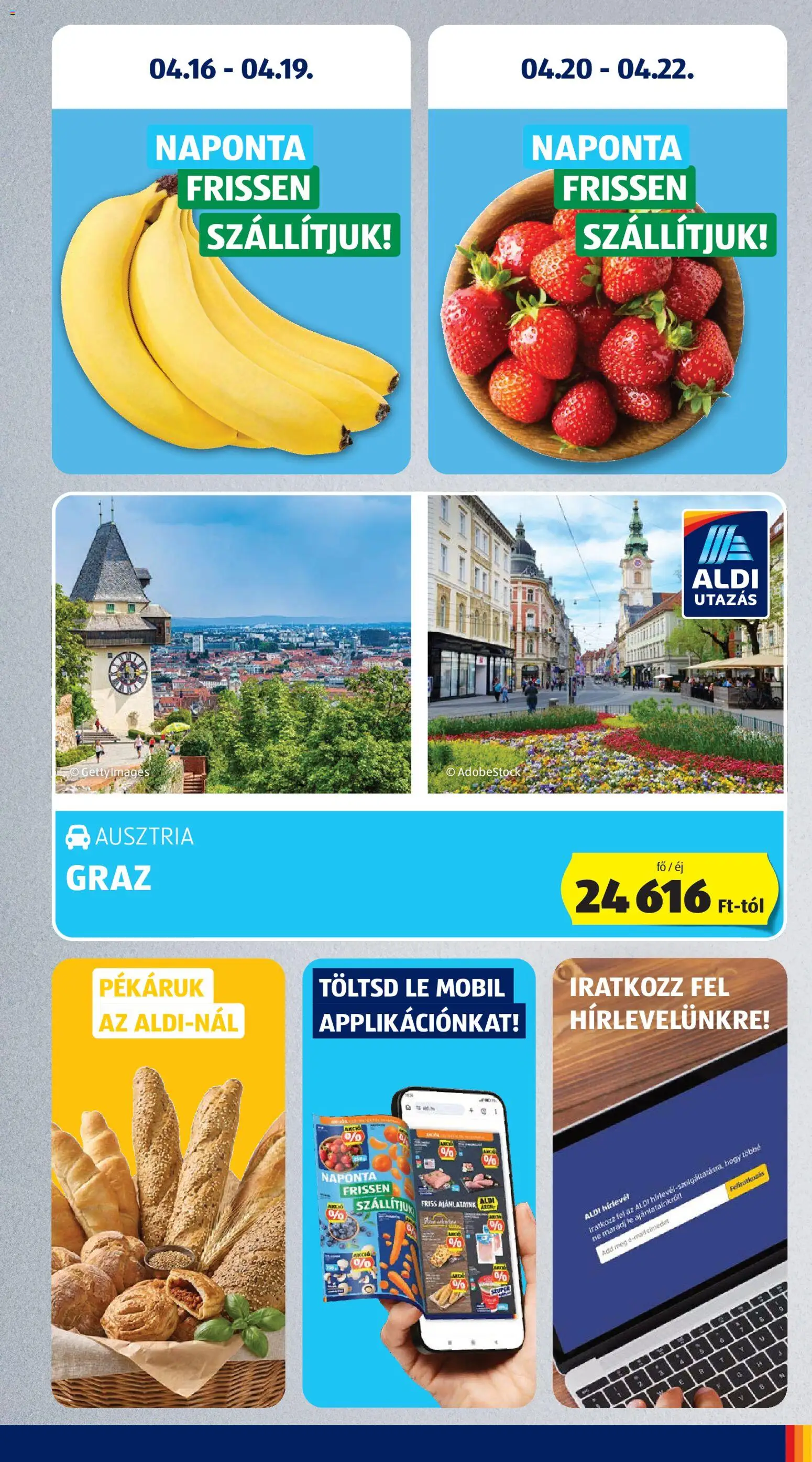 Aldi akciós ujság - amely érvényes a következő dátumtól: 16.04.2026 | Oldal: 3
