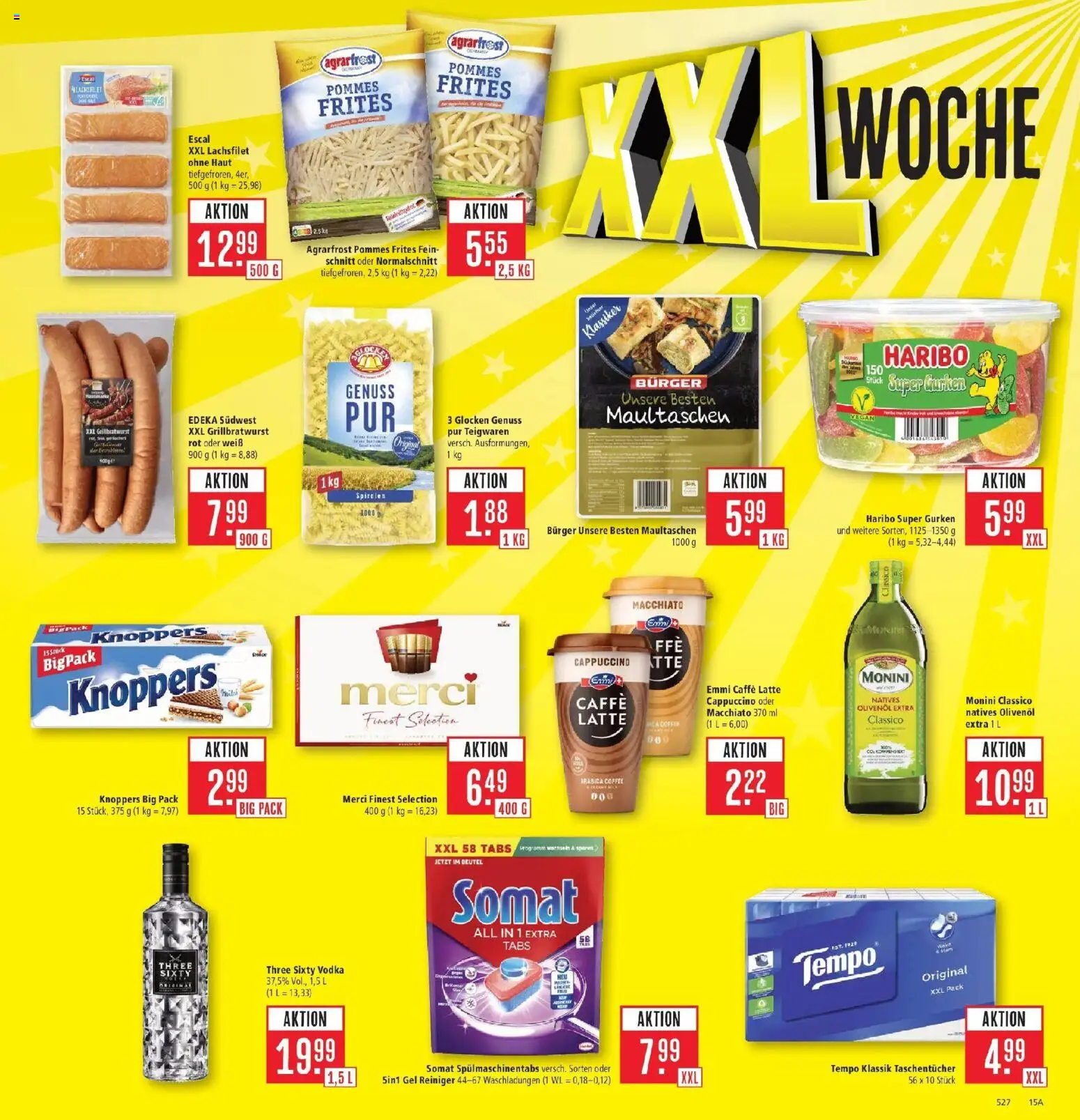 Marktkauf Prospekt Aschaffenburg (ab 31.08.2026) » Angebote online | Seite: 19 | Produkte: Taschentücher, Tempo, Vodka, Gurken