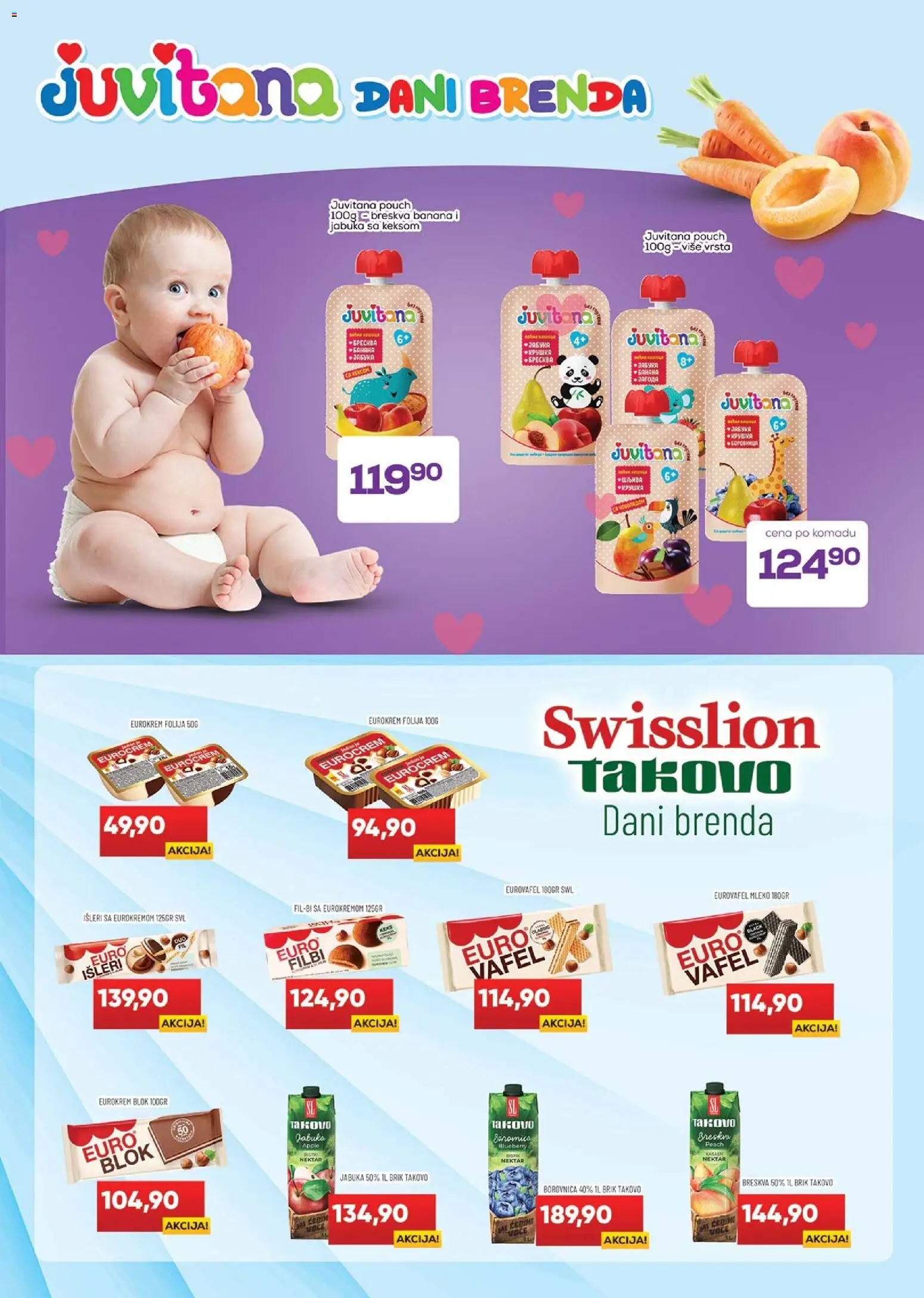 Medius katalog - važi od 07.04.2026 | Strana: 19 | Proizvode: Banana, Eurocrem, Borovnica, Breskva