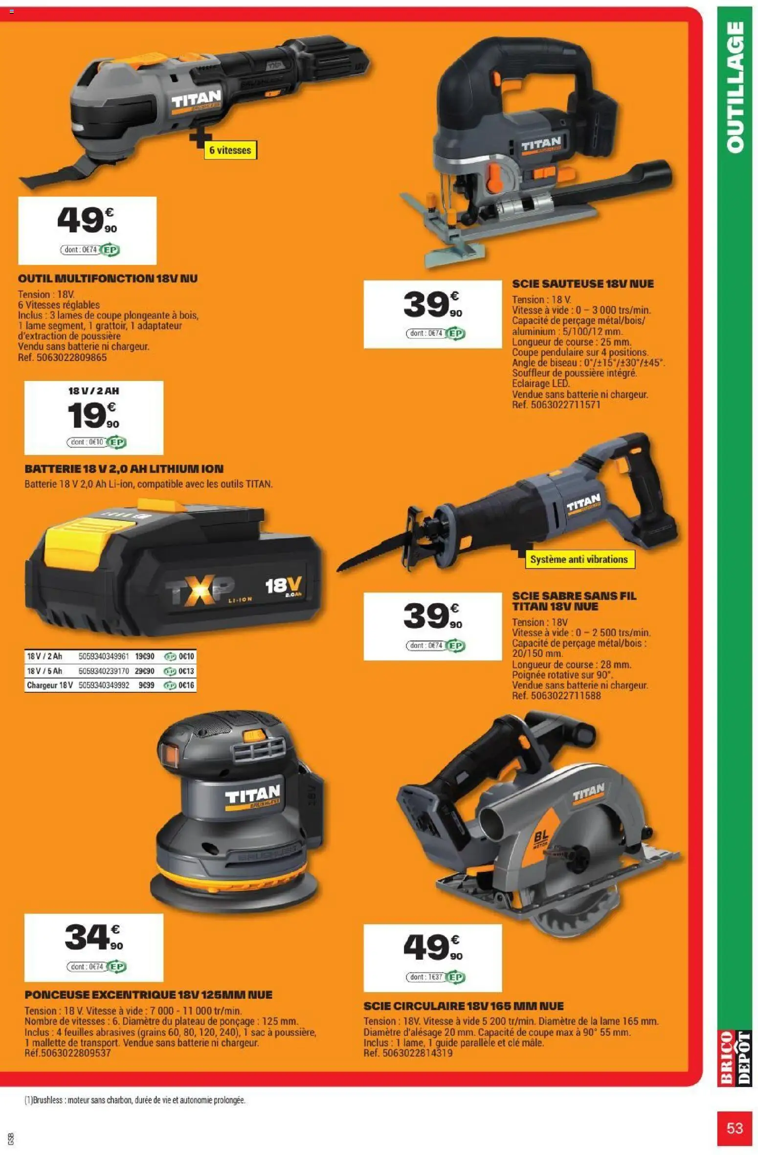 {H1} | Page: 53 | Produits: Adaptateur, Scie sabre, Scie sauteuse, Souffleur