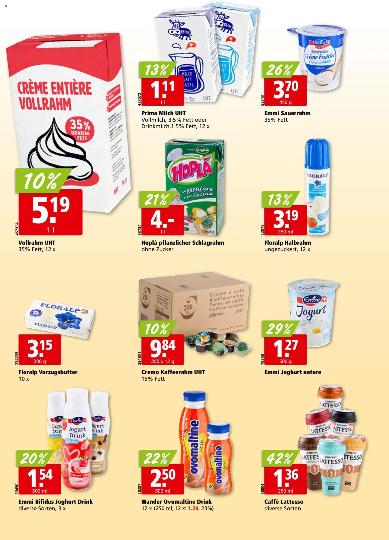 Aligro aktionen – gültig ab 21.09.2026 | Seite: 14 | Produkte: Joghurt, Sauerrahm, Zucker, Creme