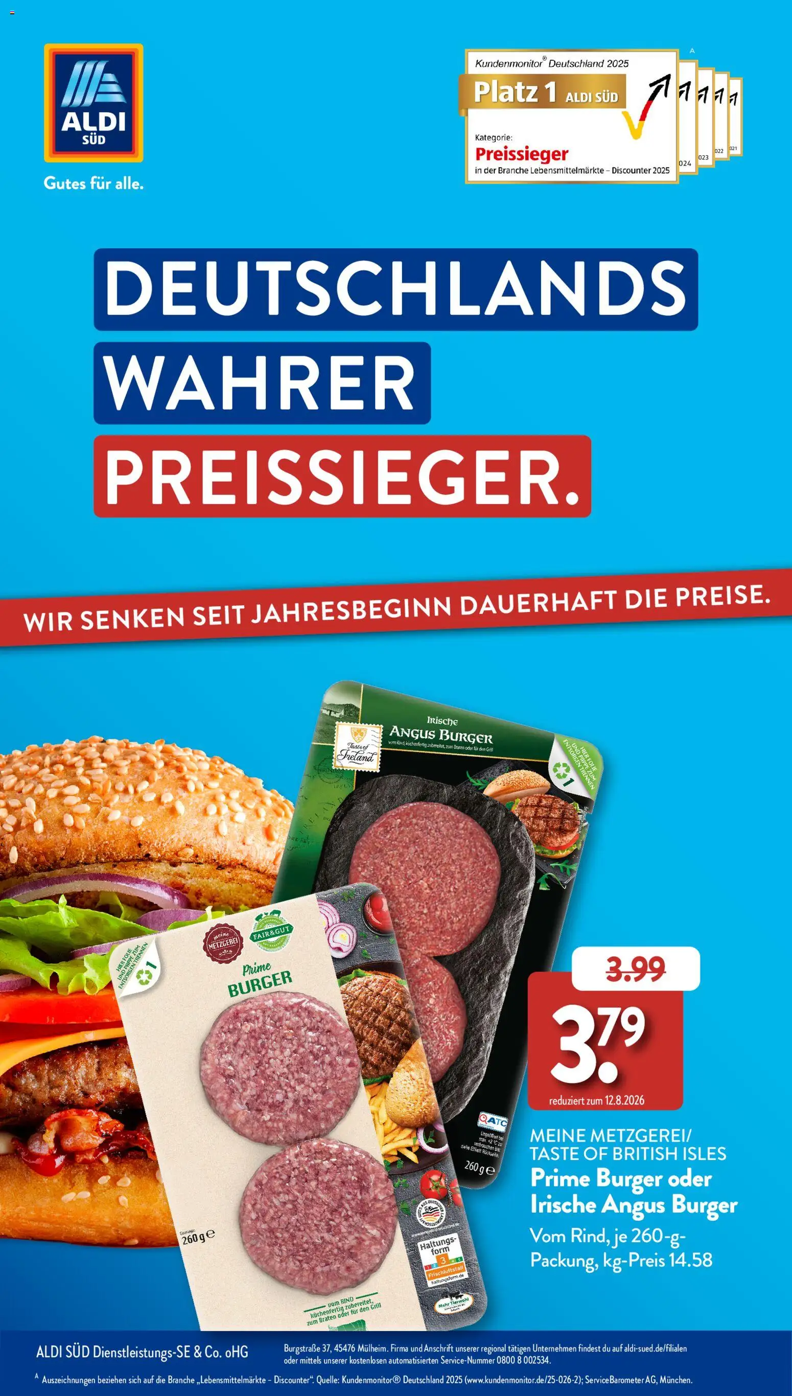 Aldi Süd Sonderprospekt – gültig ab 17.08.2026 | Seite: 1