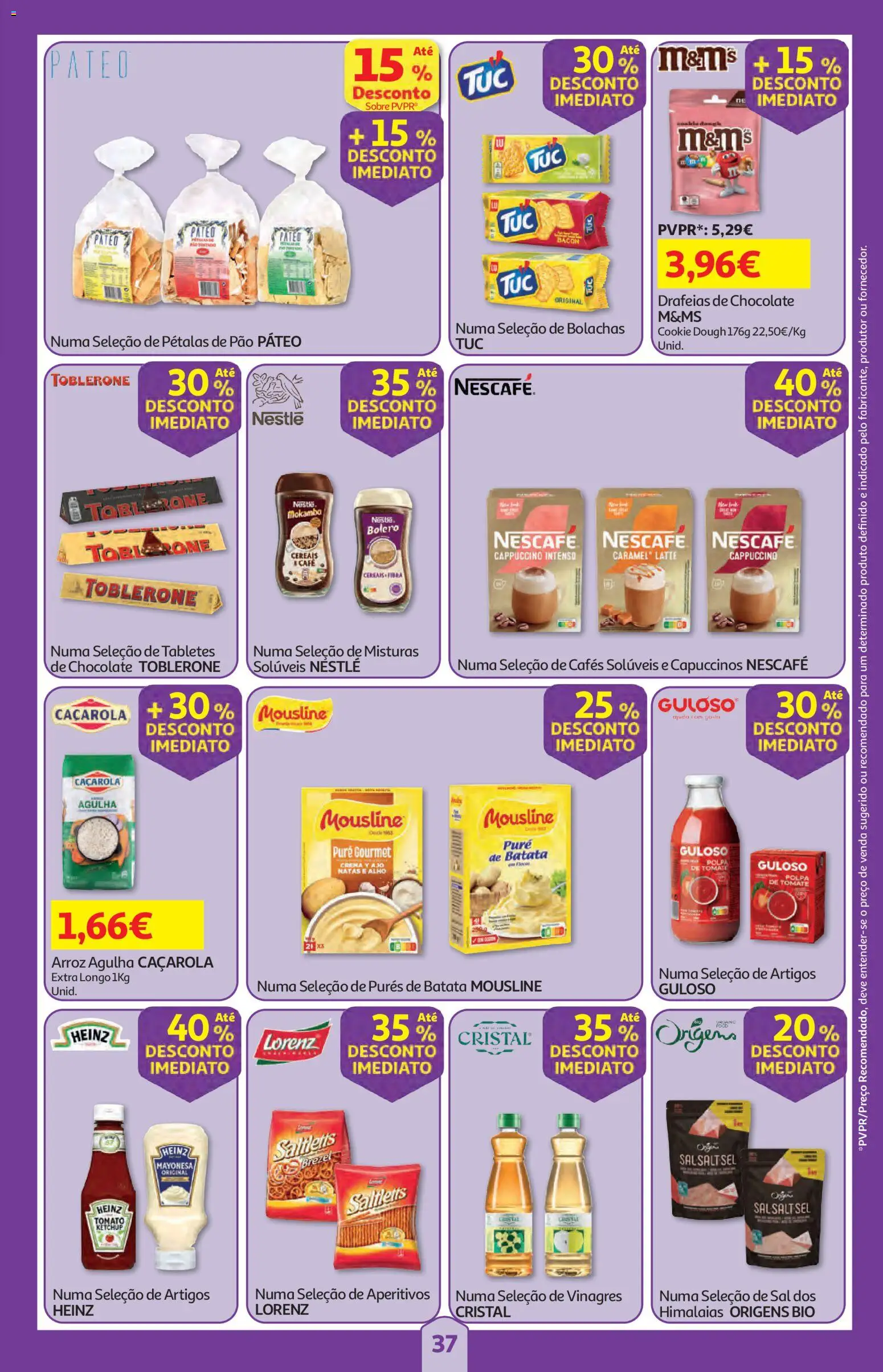 Auchan folheto │ válido de 16/07/2026 | Página: 37 | Produtos: Batata, Bolachas, Arroz, Tomate