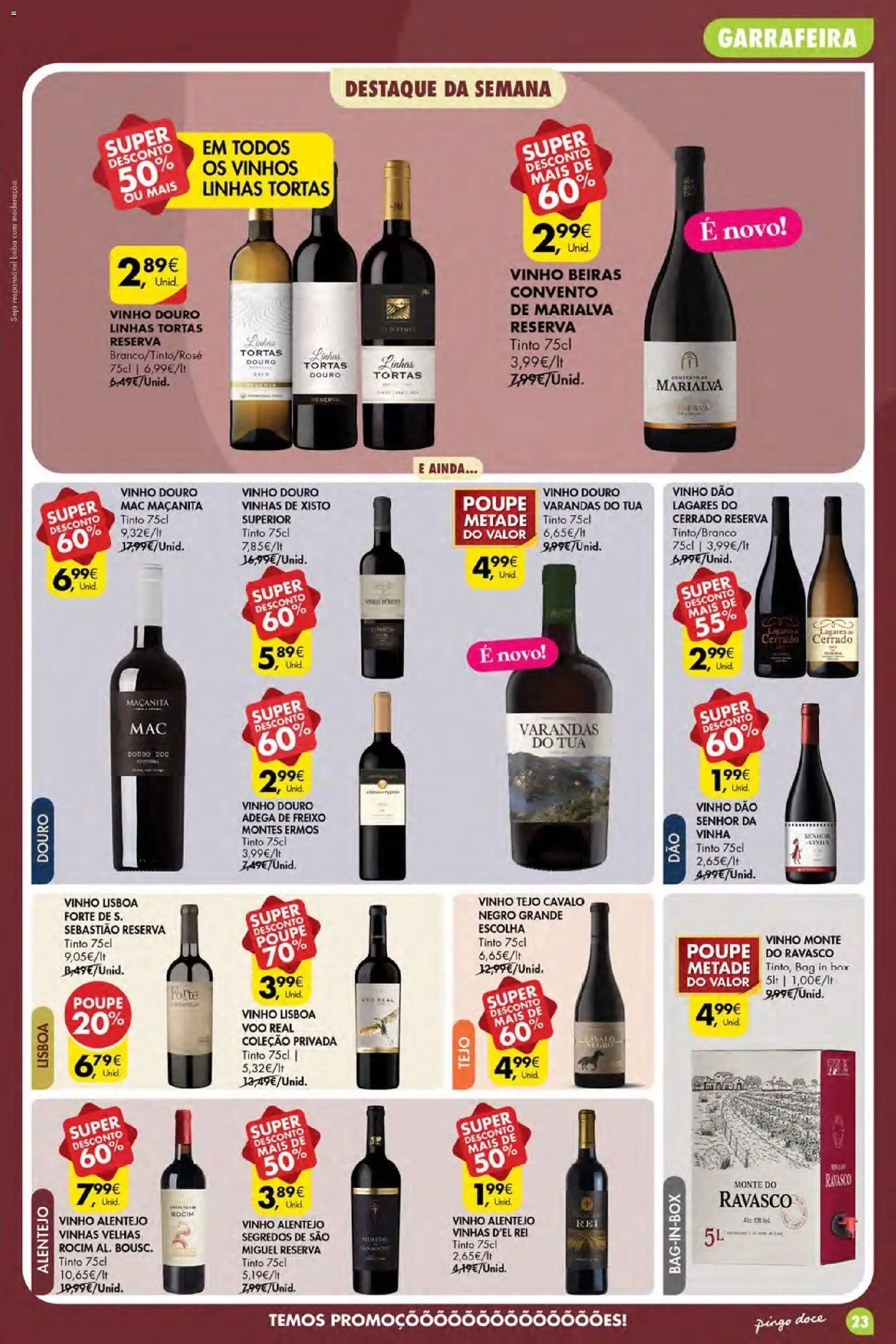 Pingo Doce Poupe Esta Semana Açores │ válido de 28.05.2026 | Página: 23 | Produtos: Vinho