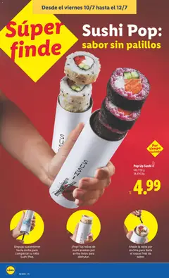 Vista previa Pop Up Sushi, Pop Up Sushi válido desde el 06/07/2026 | Página: 40