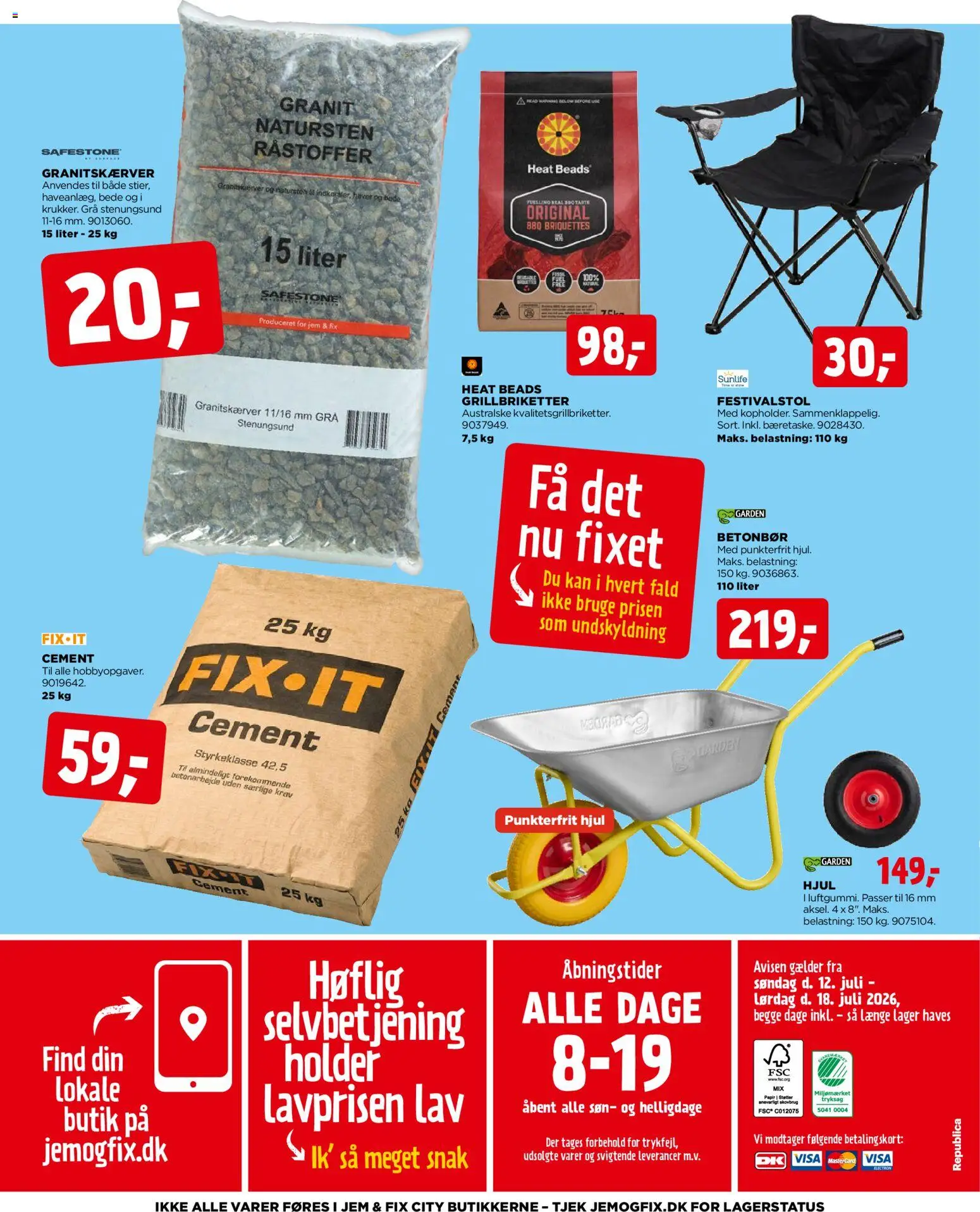 Jem & fix tilbudsavis – gyldig fra 12/07/2026 | Side: 24 | Produkter: Søm