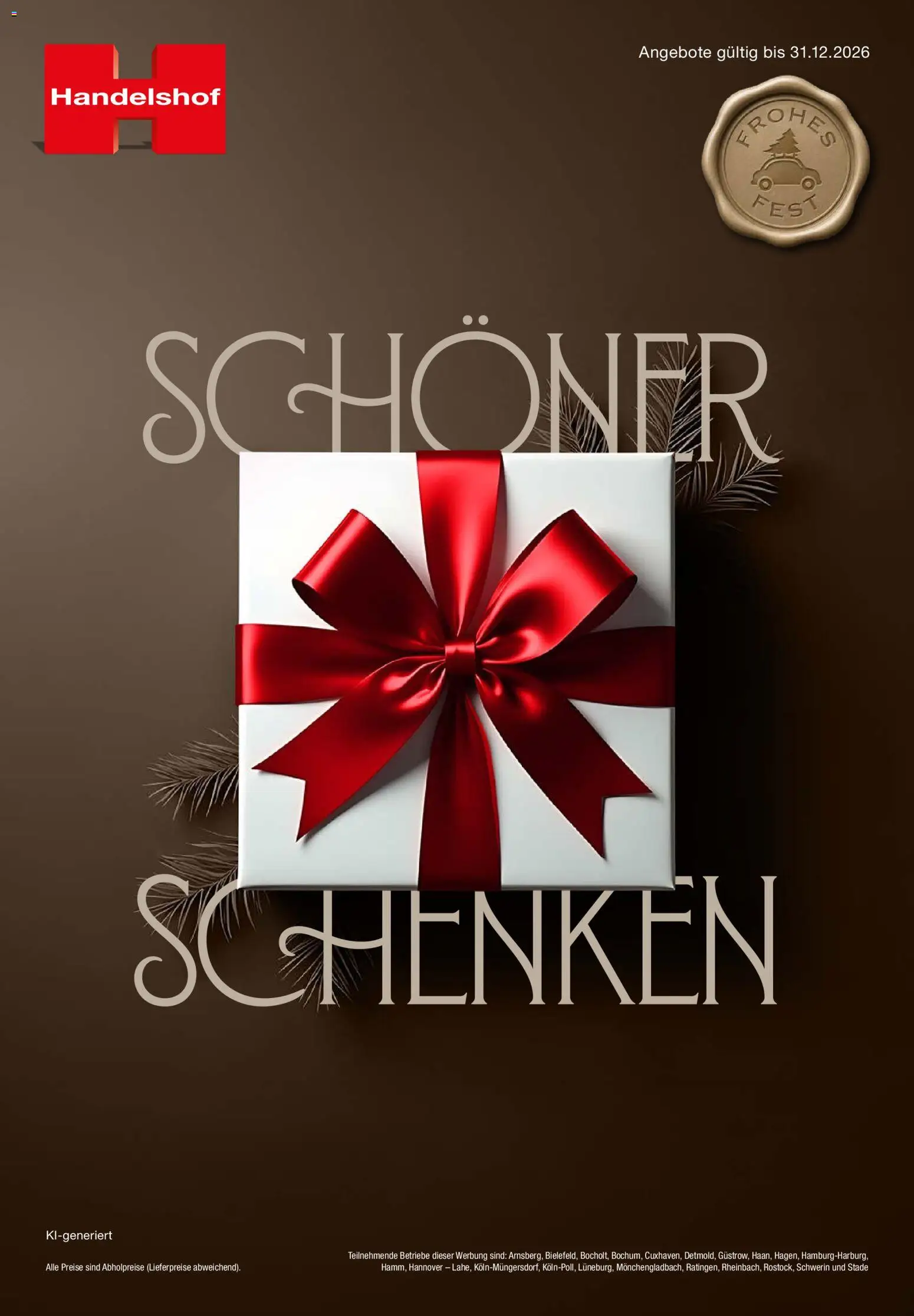 Handelshof Schöner Schenken – gültig ab 01.10.2026 | Seite: 1