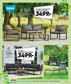 Bilka - Havemøbler 2026 gyldig fra 27.03.2026 | Side: 17 | Produkter: Bord, Hjørnesofa, Loungesæt