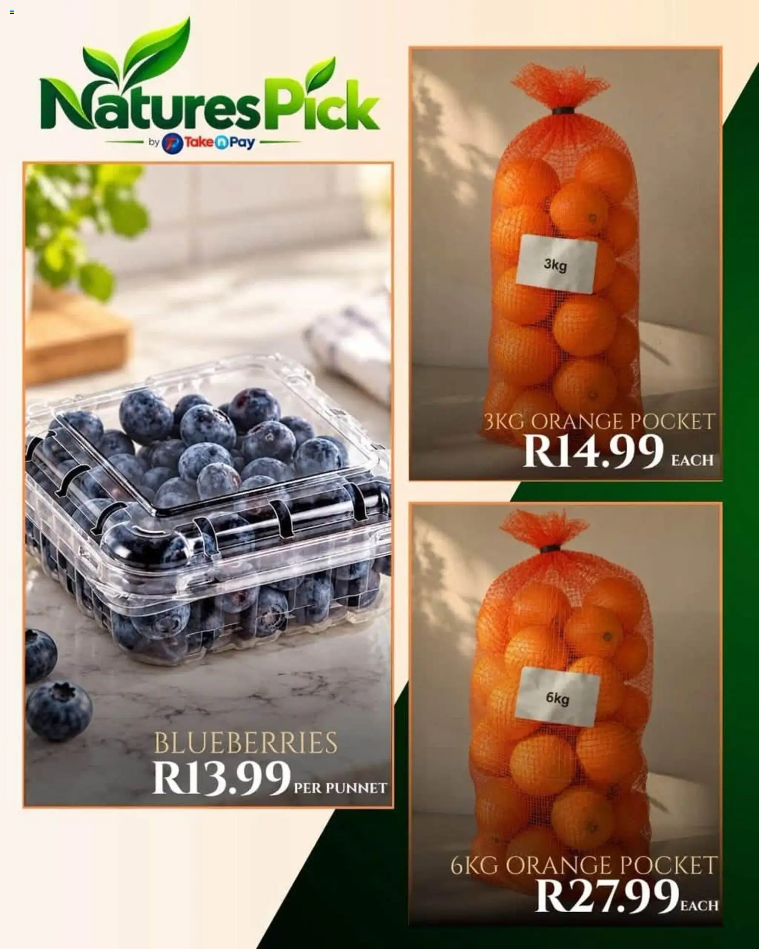 New Take n Pay catalogue – valid from 13/10/2026 | Page: 3 | Products: Blueberries