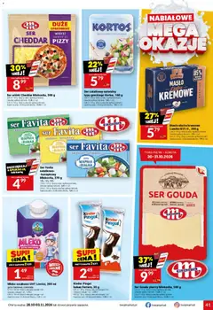 Pogląd oferty "Twój Market gazetka" - ważna od 28.10.2026 | Strona: 41 | Produkty: Kakao, Gumy, Czekolada, Ser gouda