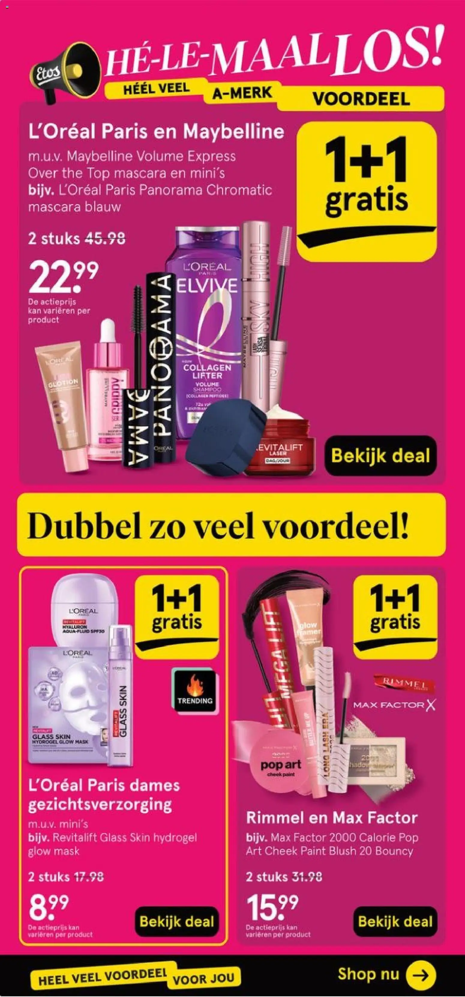 {H1} | Pagina: 10 | Producten: Kan, Blush, Mascara, Shampoo