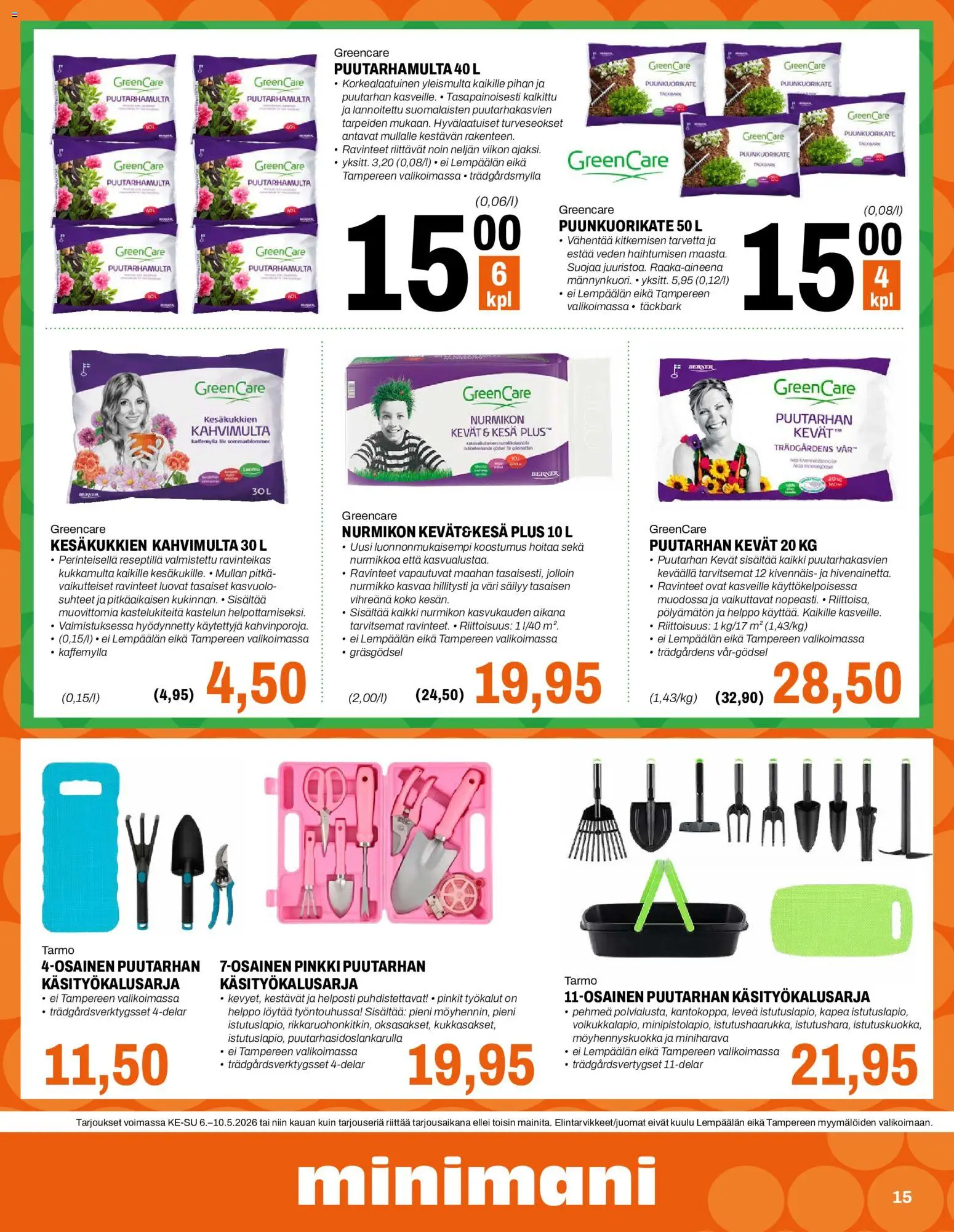 Minimani tarjoukset – voimassa 06.05.2026 alkaen | Sivu: 15