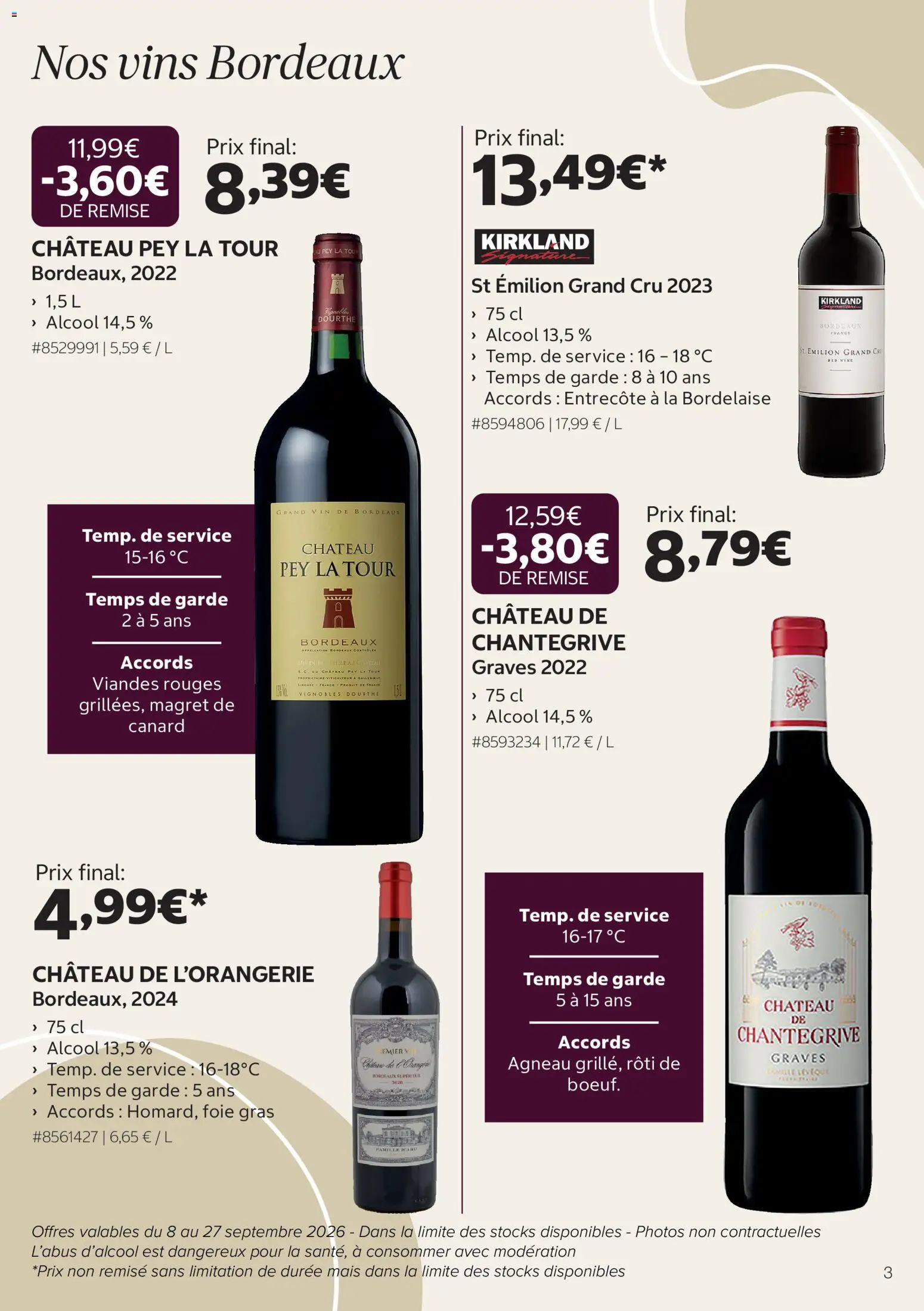 {H1} | Page: 3 | Produits: Agneau, Mais, Foie gras, Entrecôte